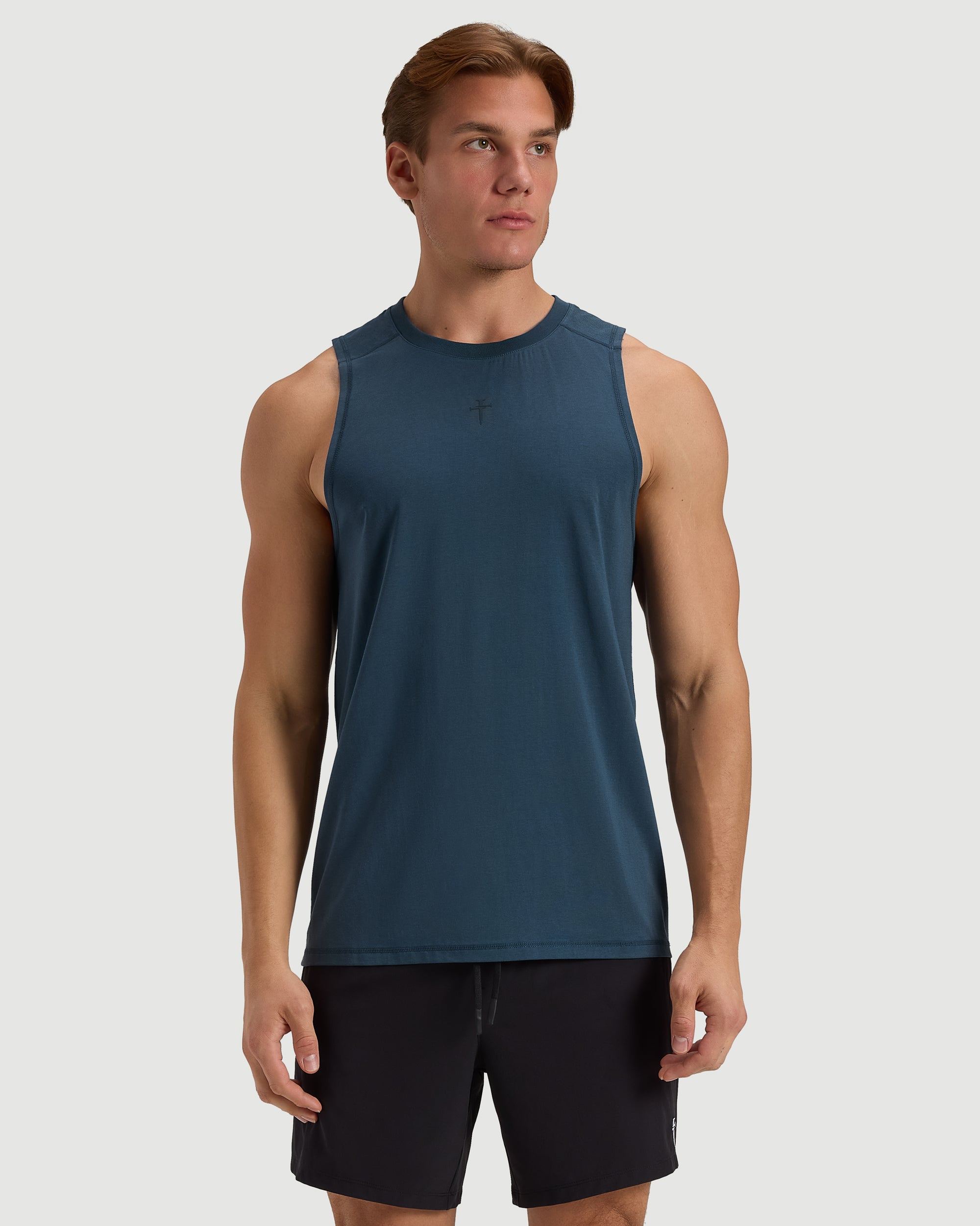 Core Hybrid Tank - Midnight Navy