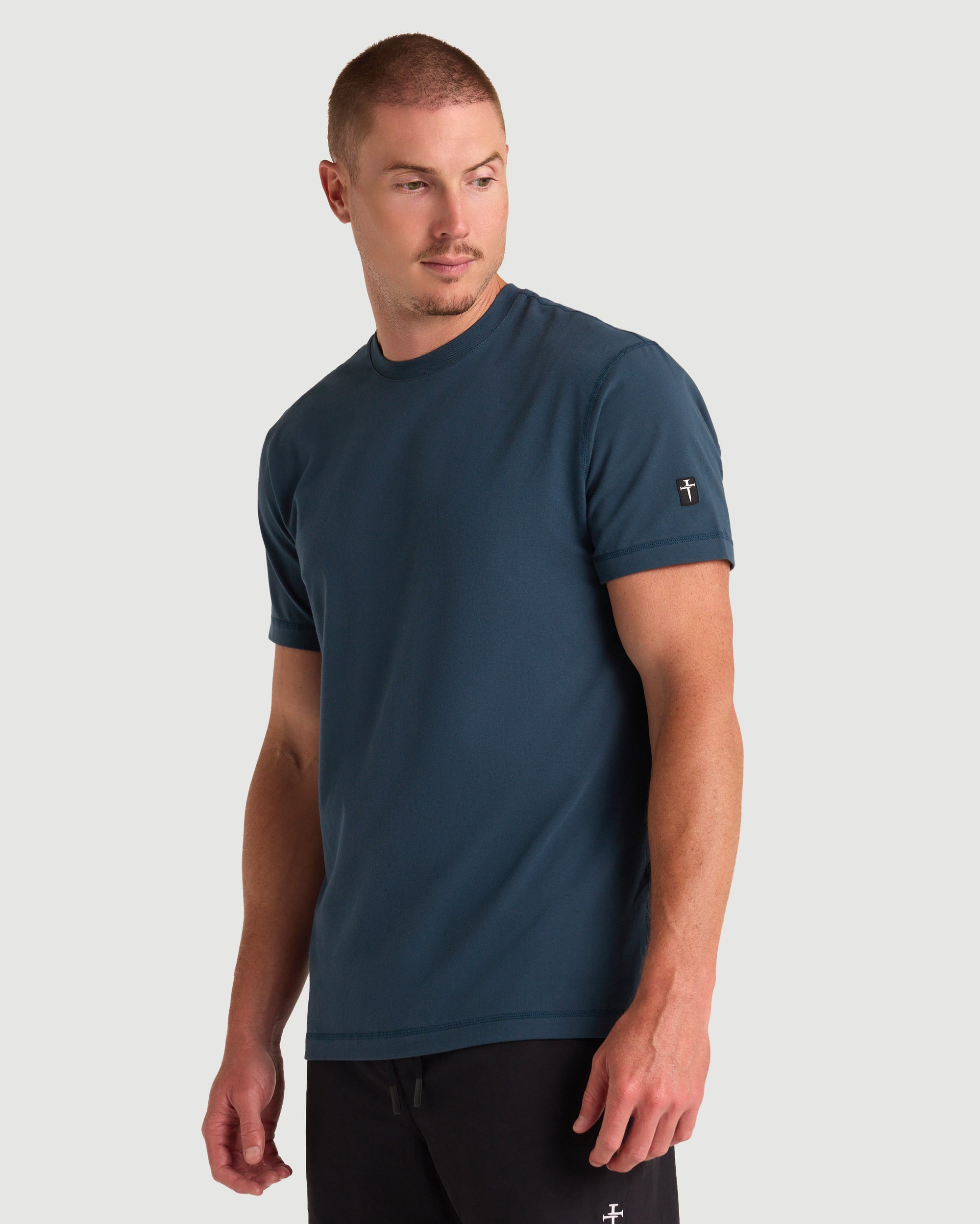 Supima® Cotton Tee - Midnight Navy
