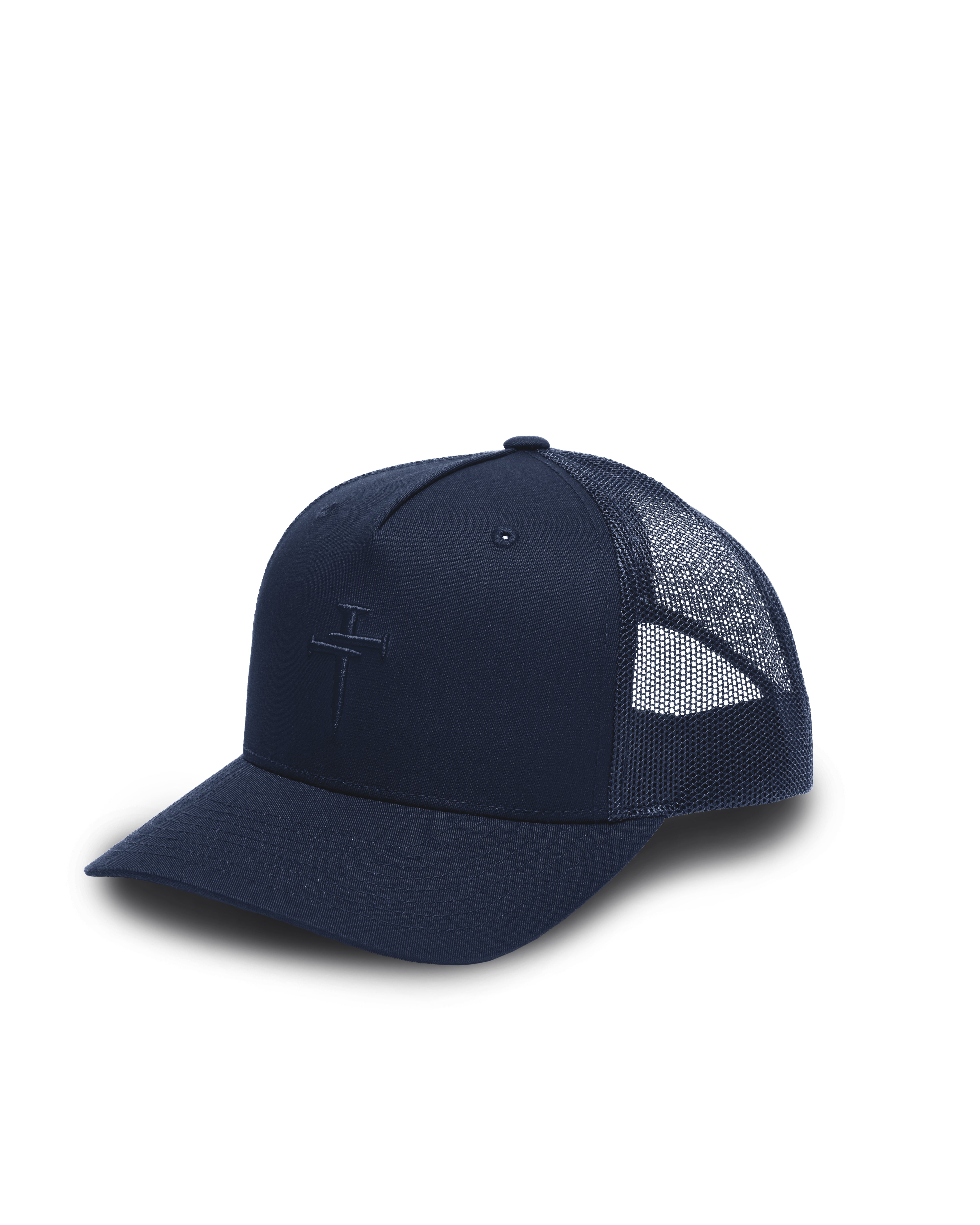 Signature Trucker Hat - Dark Navy