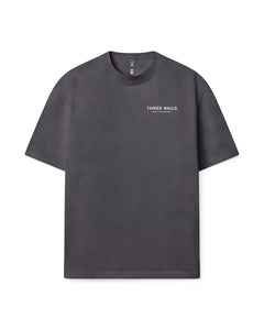 Heavyweight Cotton Oversized Tee [Seek The Kingdom] - Acid Wash