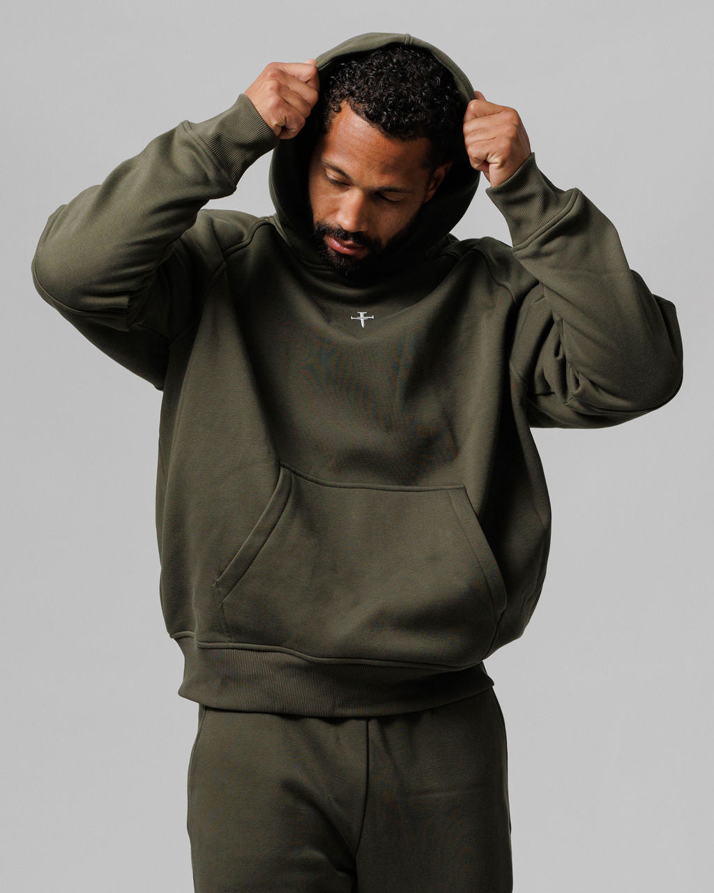 Tech Fleece Hoodie - Dark Pine