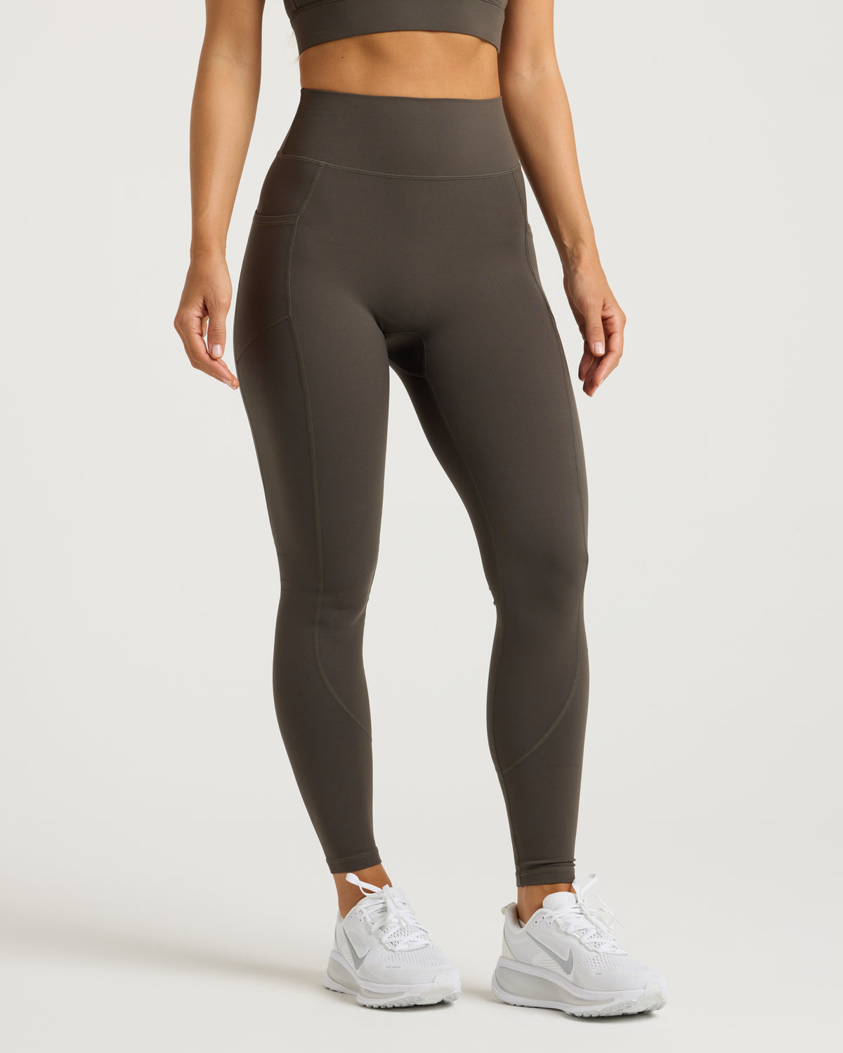 Nova Pocket Legging 27" - Burnt Olive