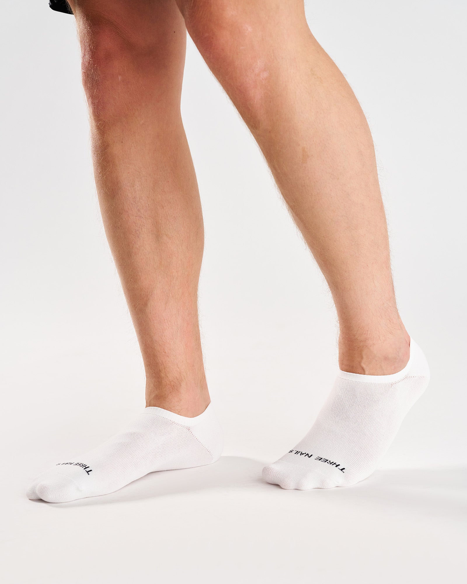 Essential No-Show Socks (3 Pack) - White