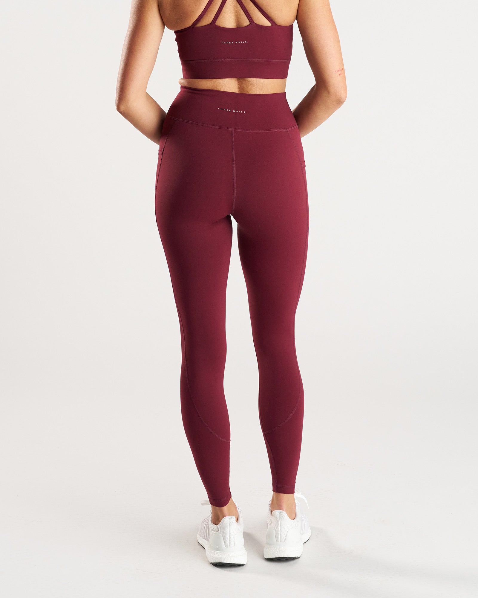 Nova Pocket Legging 27" - Merlot