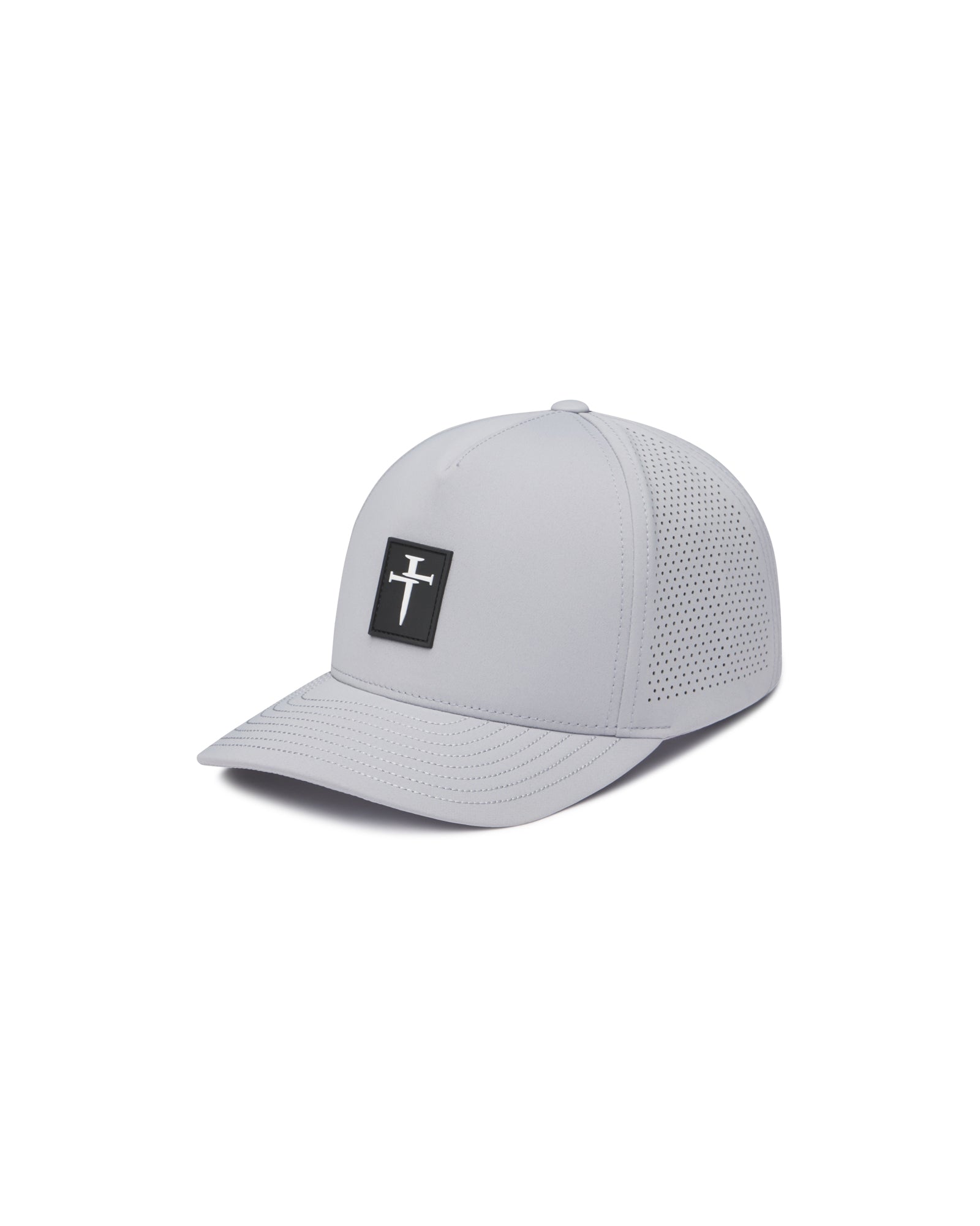 Perforated Hat - Grey