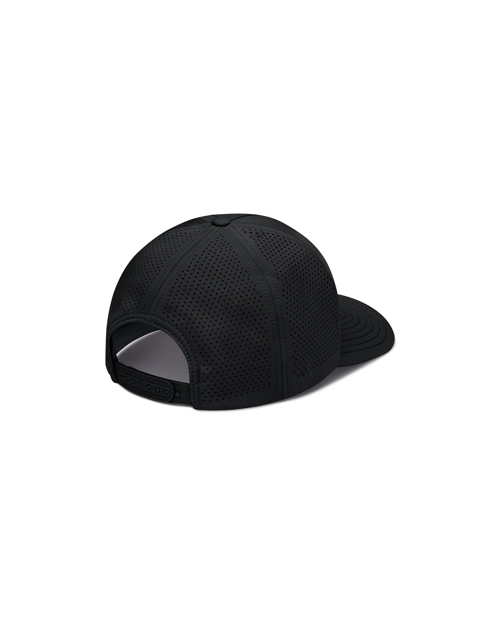 Perforated Hat - Black