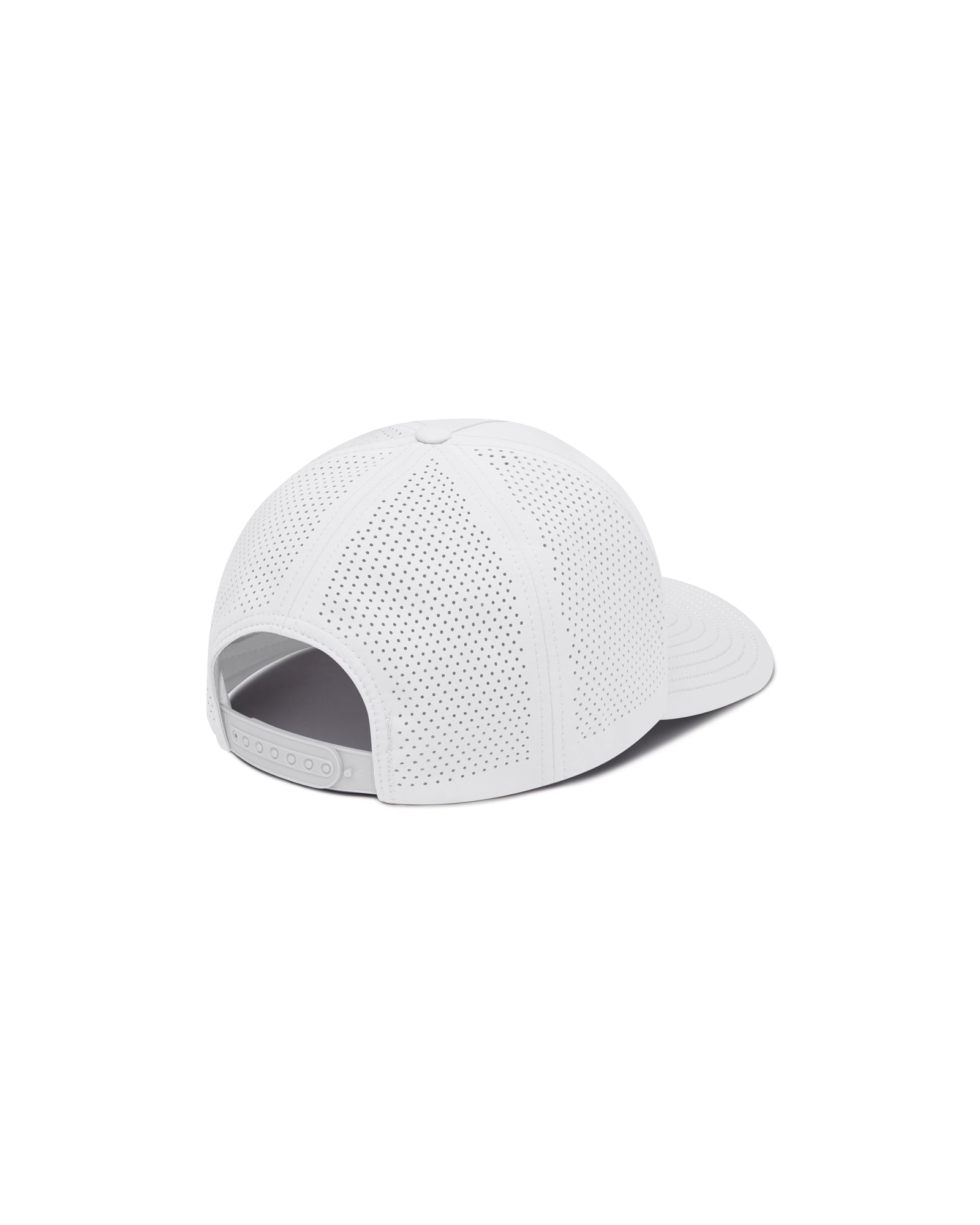 Perforated Hat - White