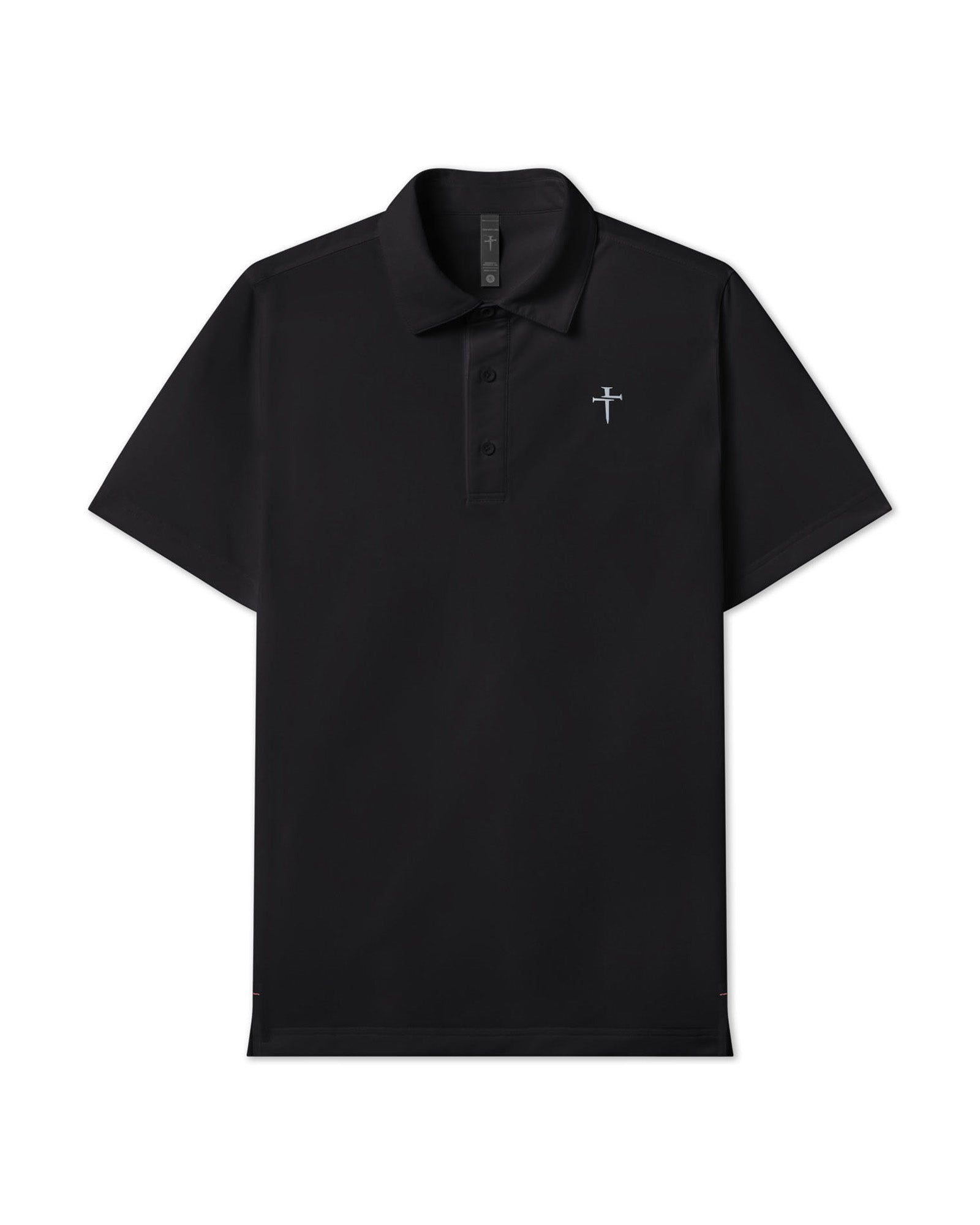 Vented Tech Polo - Black
