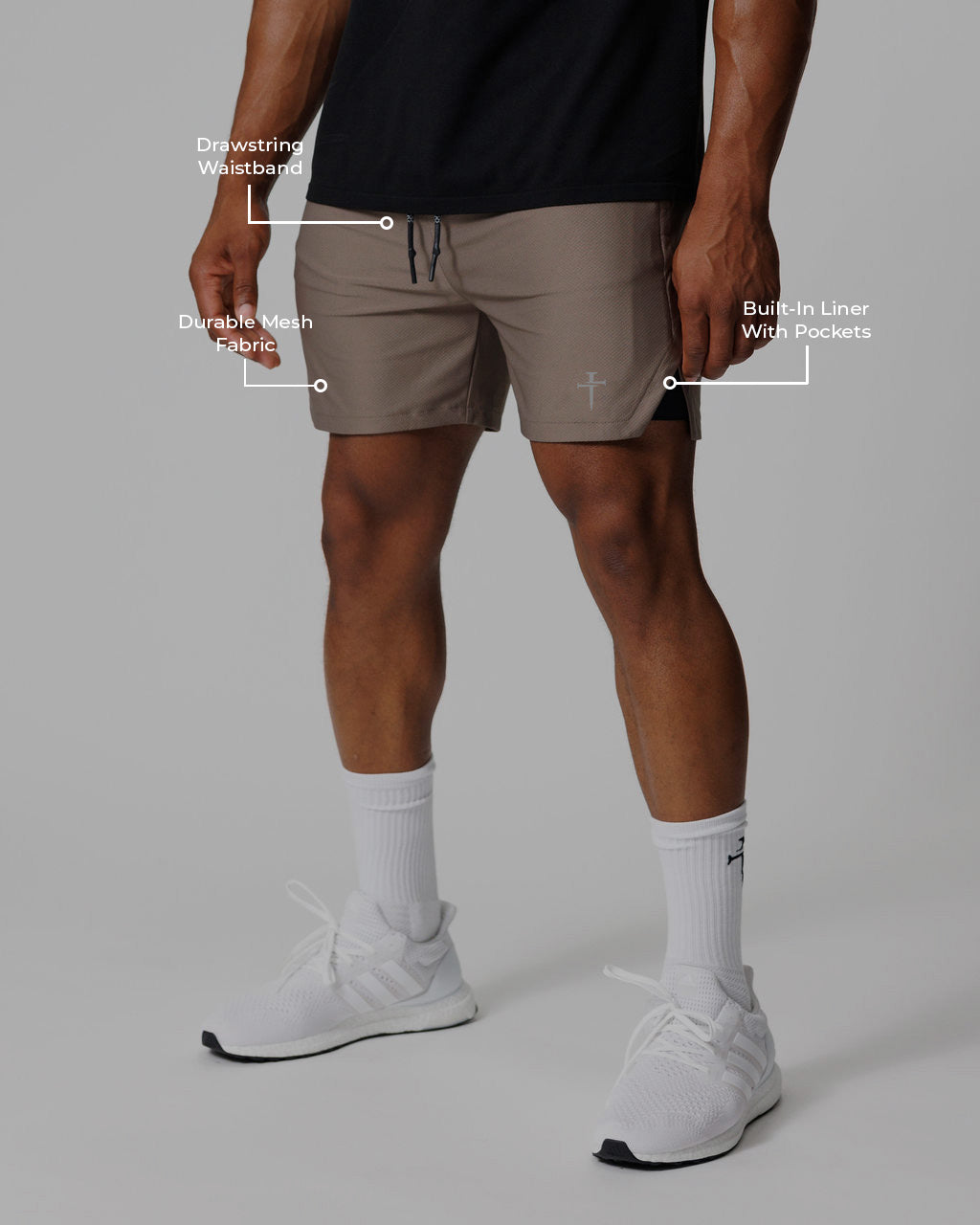 Pro-Tech 2.0 Liner Short - Deep Taupe