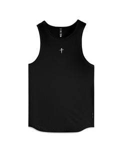 Pro-Tech Cotton Tank - Black