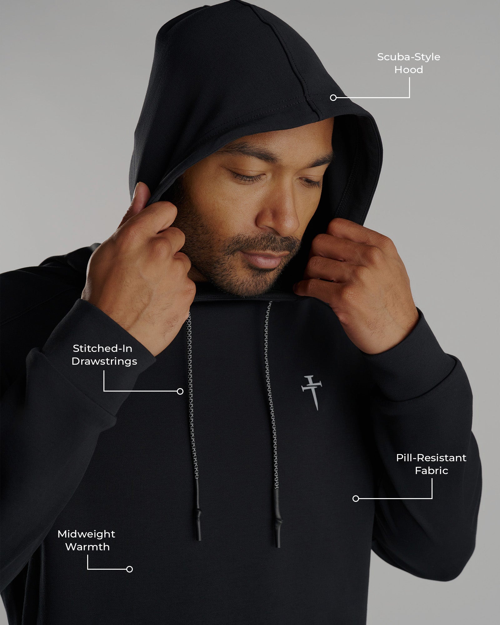 Pro-Tech Hoodie - Black