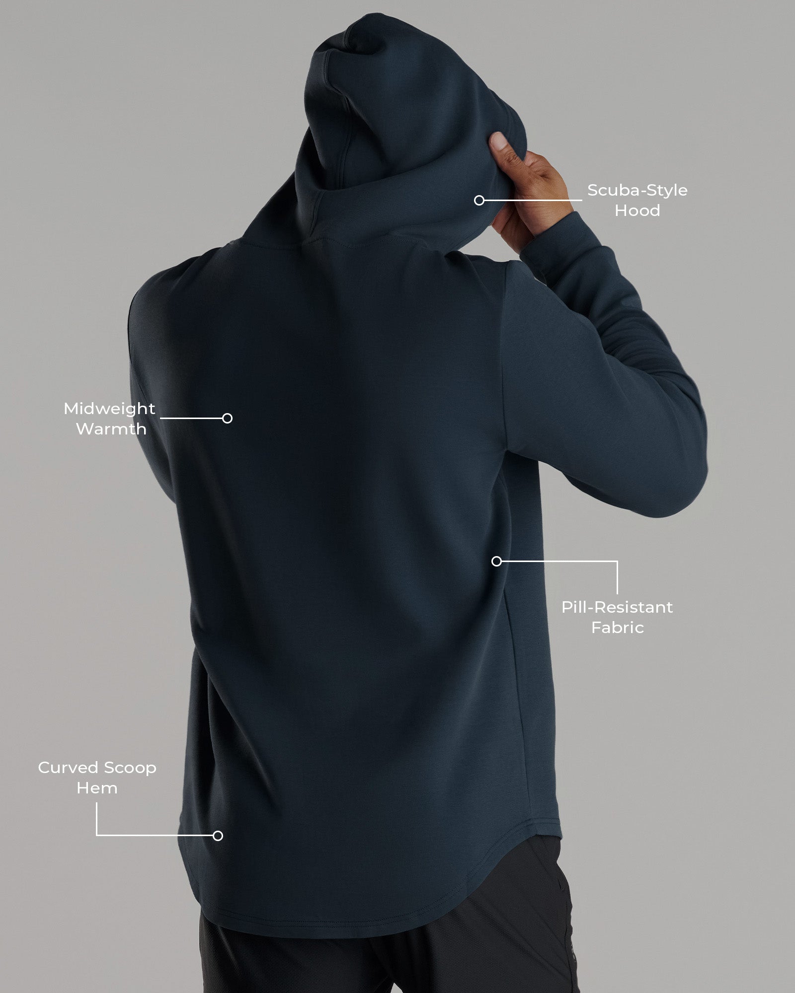 Pro-Tech Hoodie - Midnight Navy