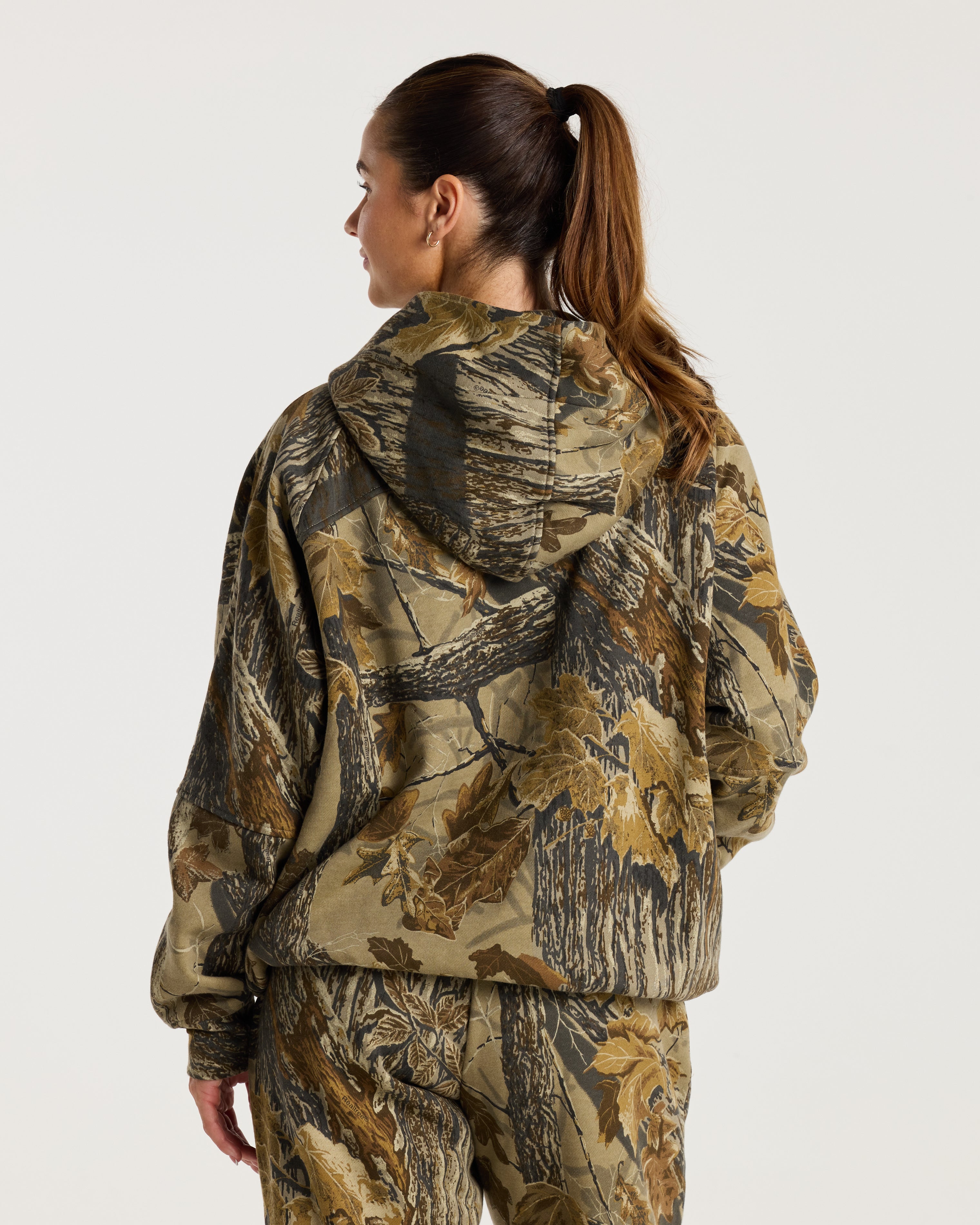 Signature Fleece Hoodie - Realtree Xtra Grey