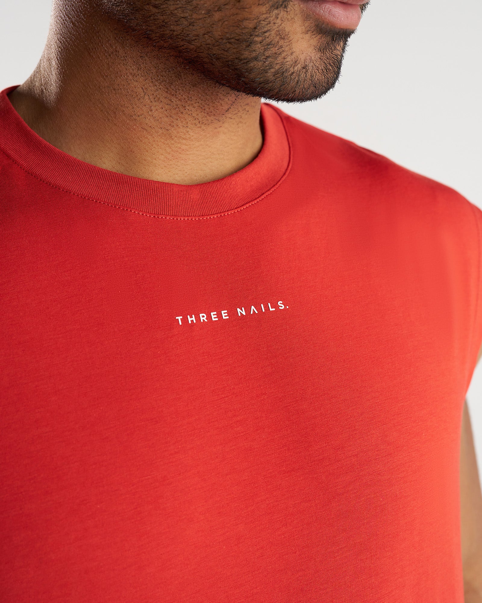 Core Oversized Muscle Tank - Red Rock