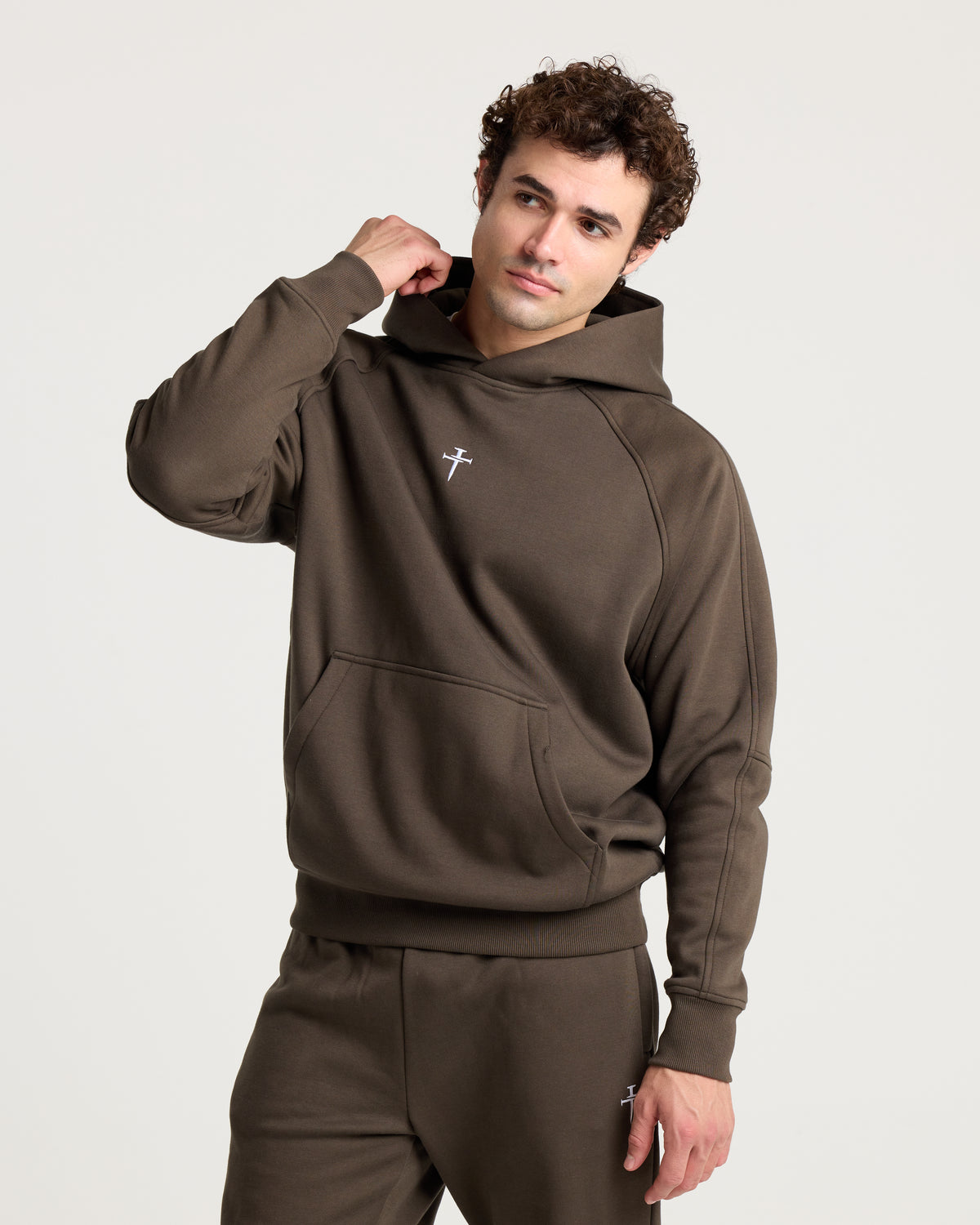 Signature Fleece Hoodie - Burnt Olive