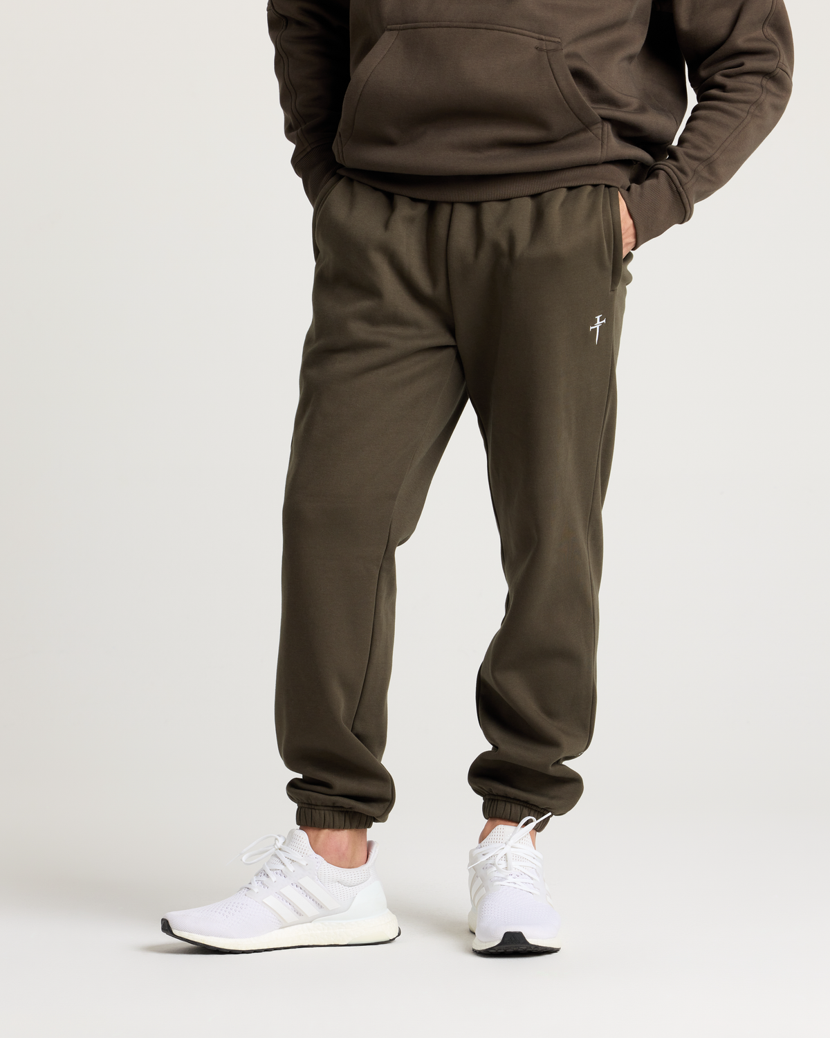 Signature Fleece Sweatpants - Burnt Olive