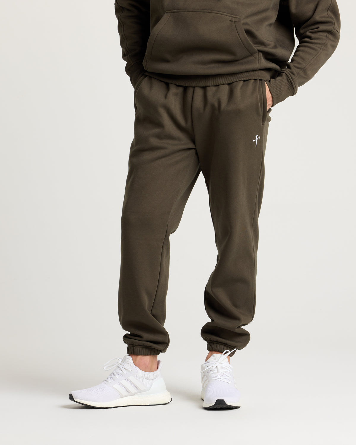 Signature Fleece Sweatpants - Burnt Olive