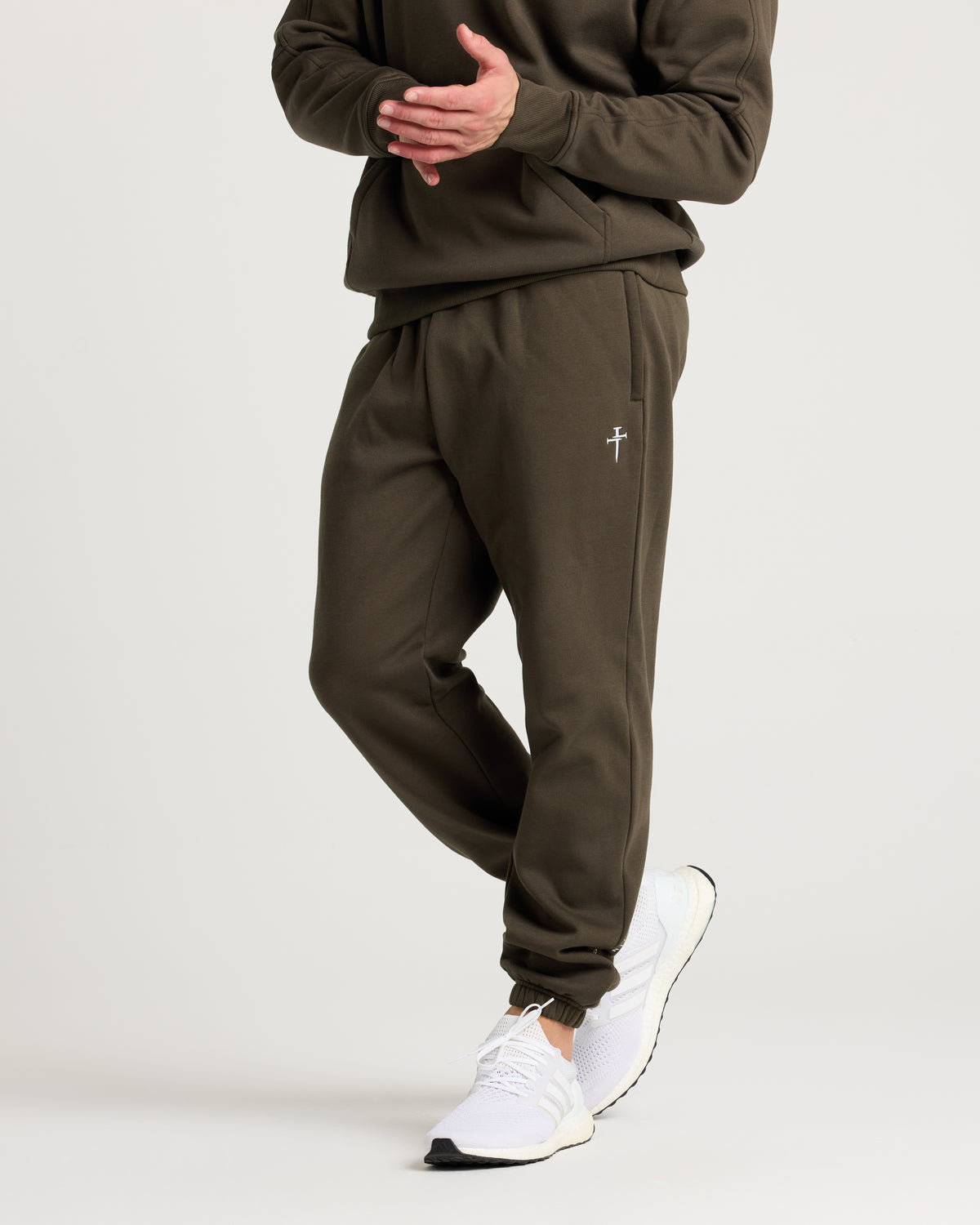 Signature Fleece Sweatpants - Burnt Olive