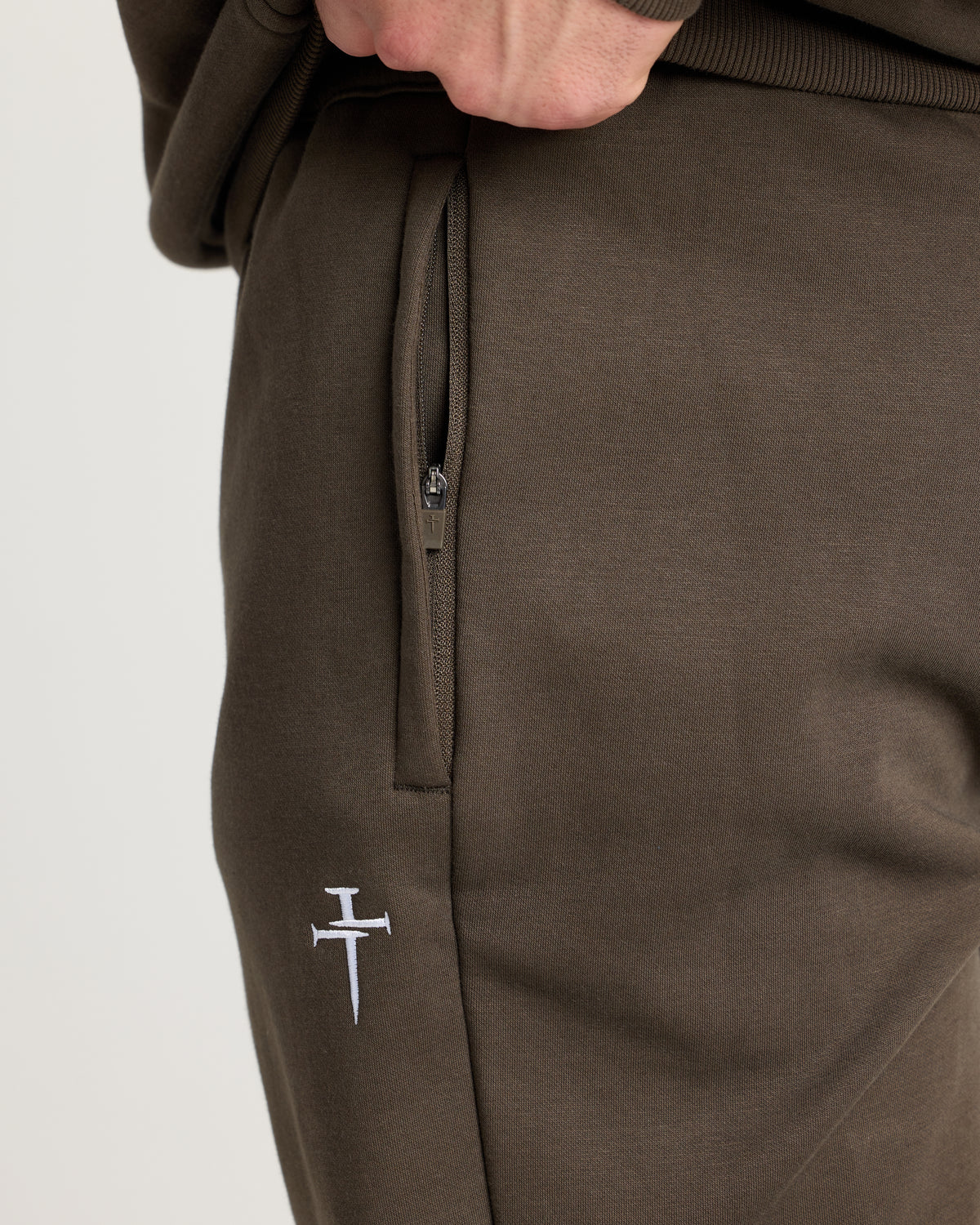 Signature Fleece Sweatpants - Burnt Olive