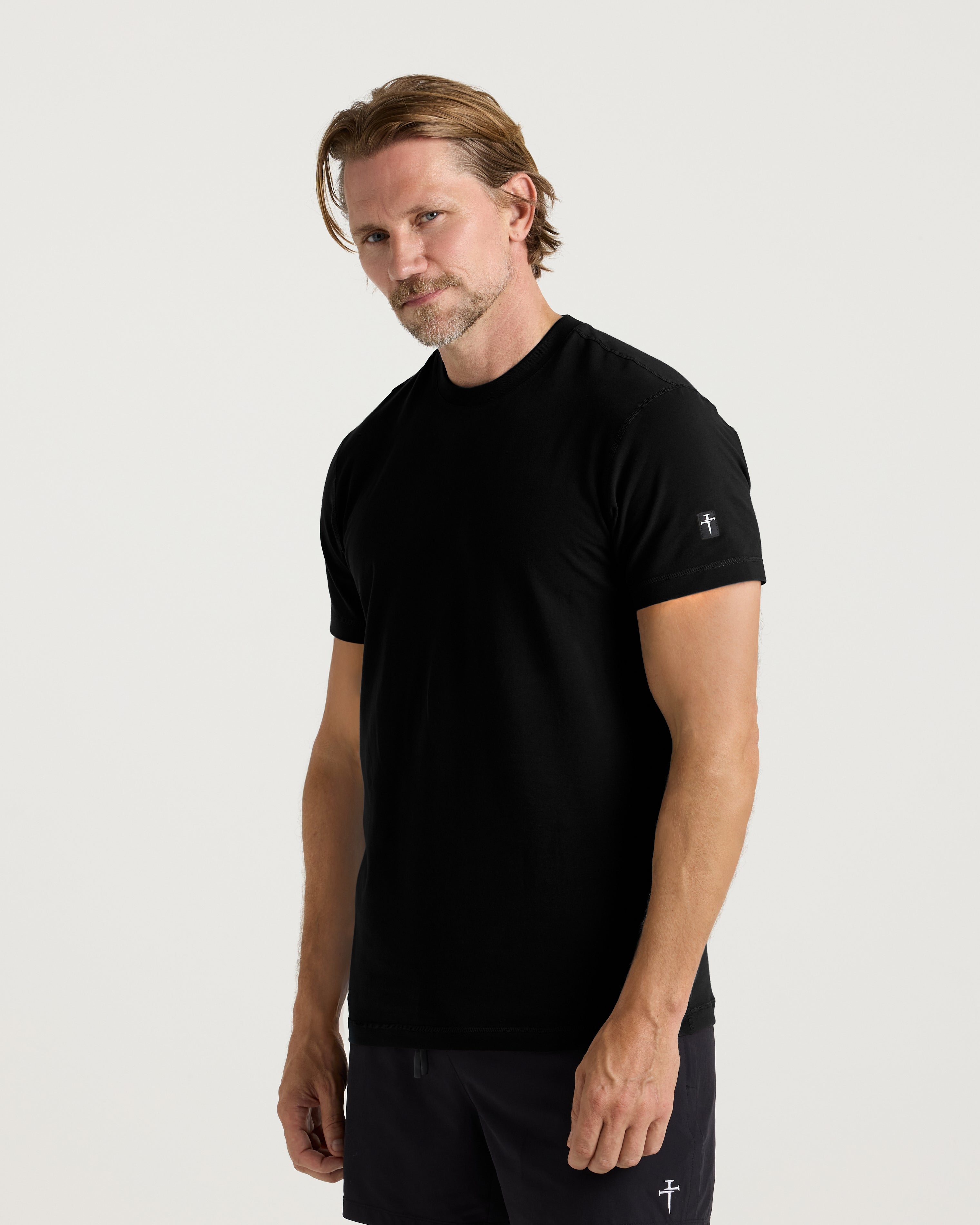 Supima® Cotton Tee - Black