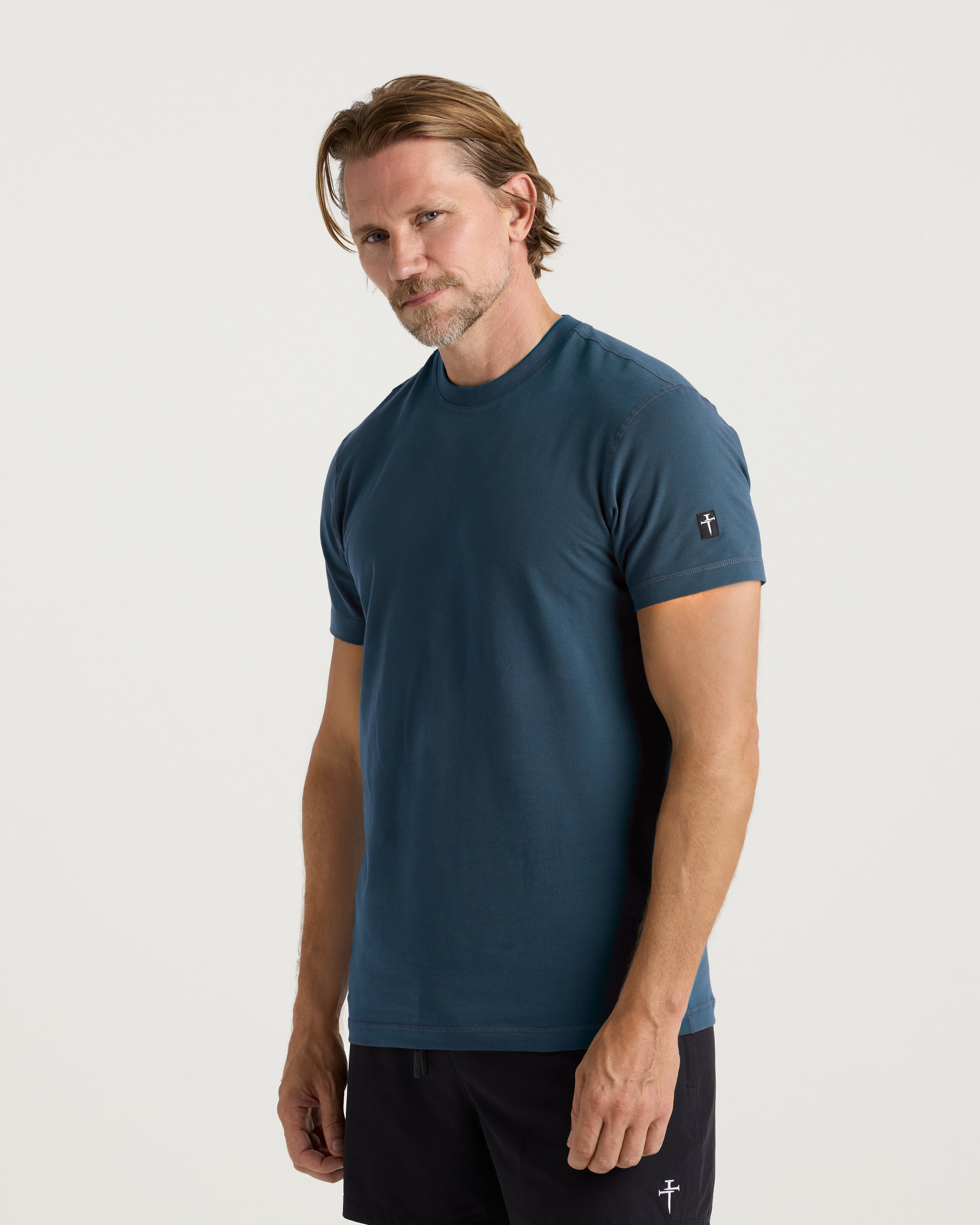 Supima® Cotton Tee - Midnight Navy
