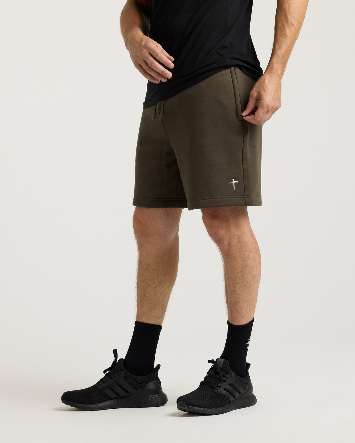 Signature Fleece Sweatshorts - Burnt Olive