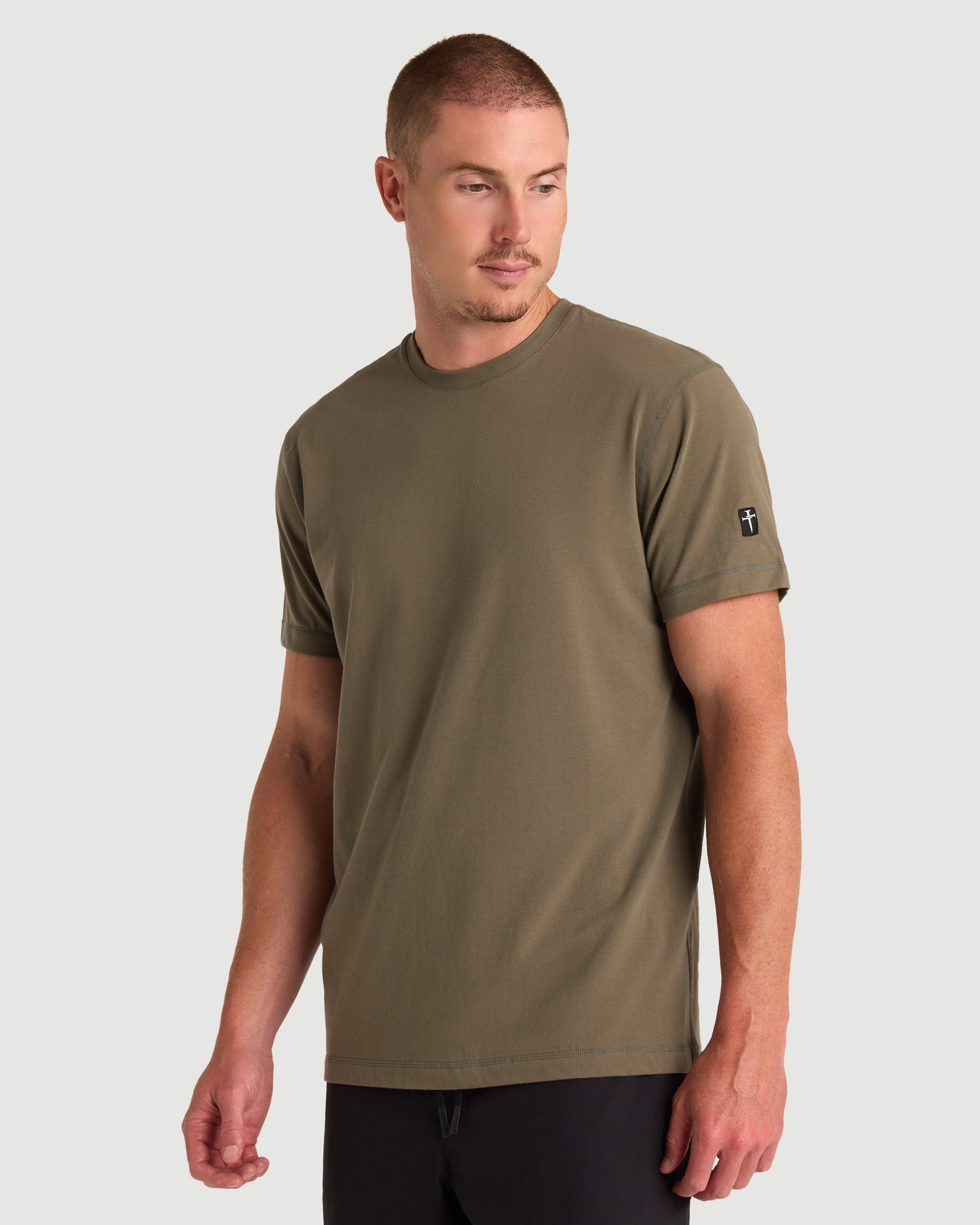 Supima® Cotton Tee - Sage
