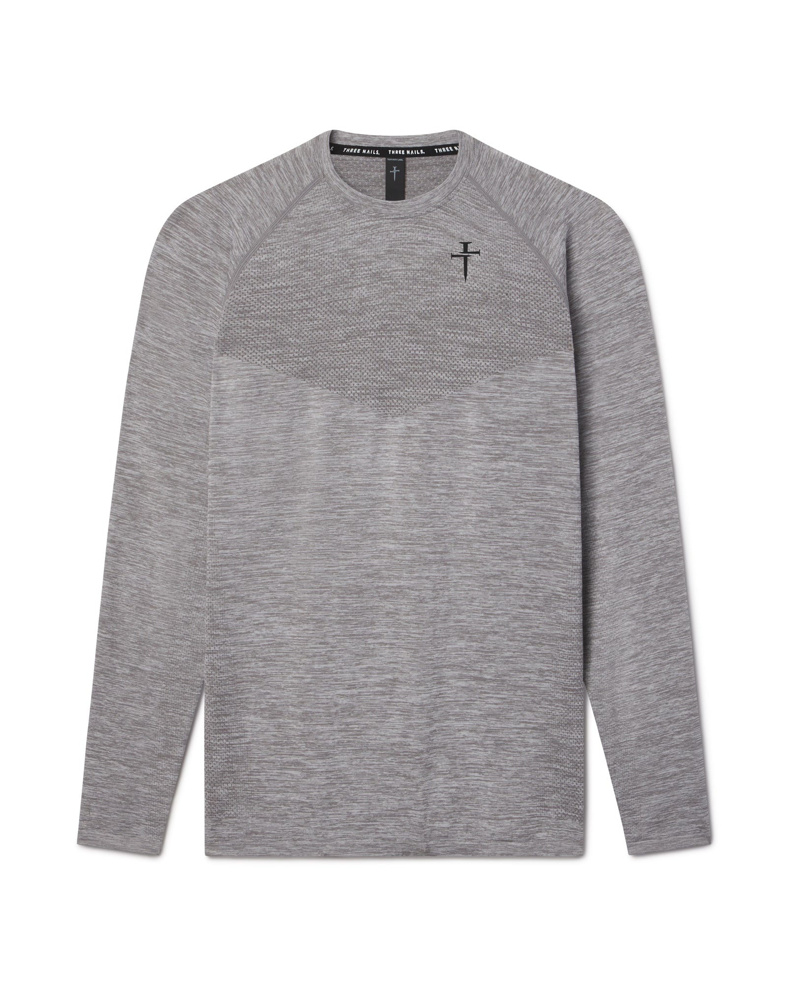 Seamless Long Sleeve - Grey Marl