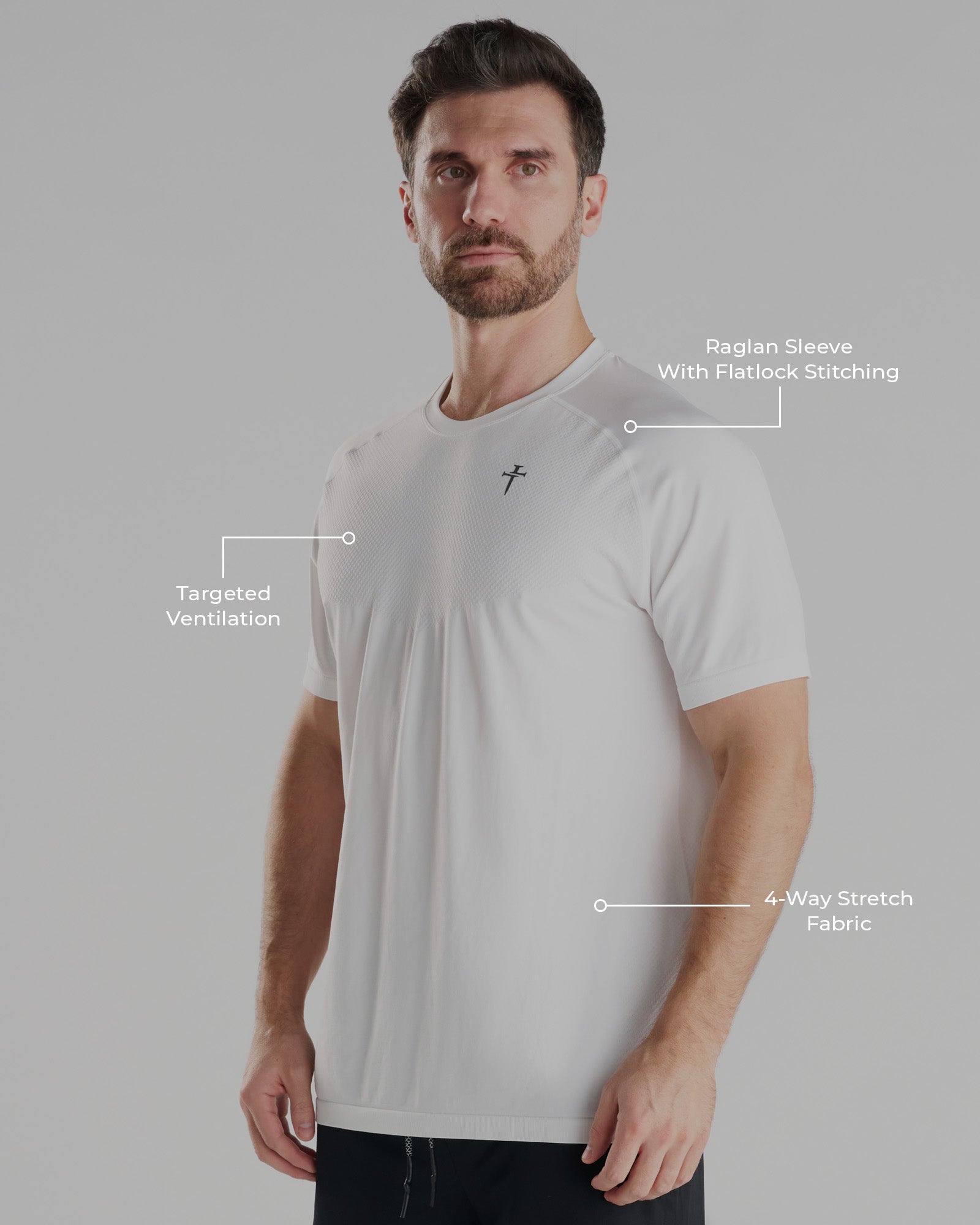Seamless Tee - White