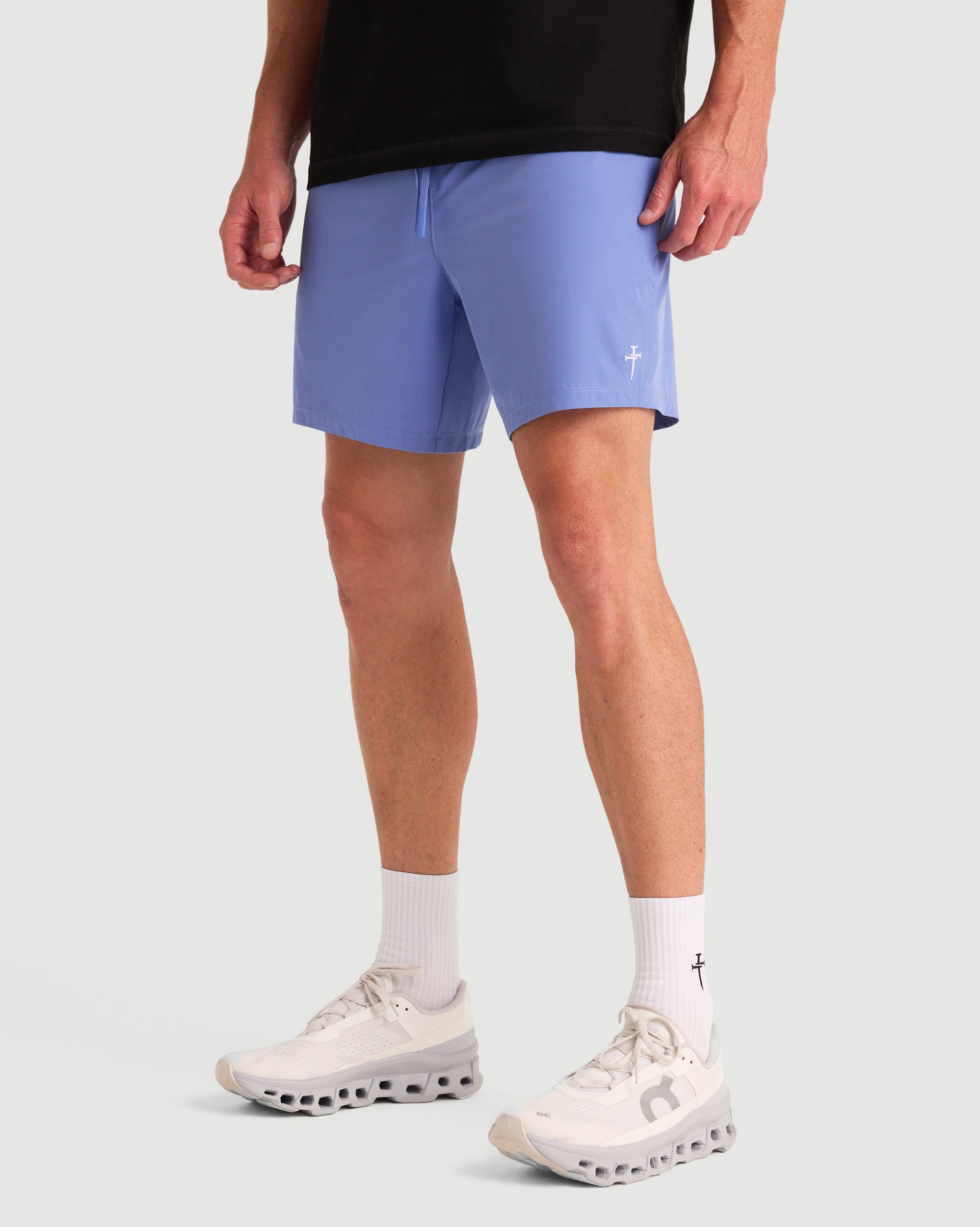 Coastal Linerless 7" Short - Serene Blue