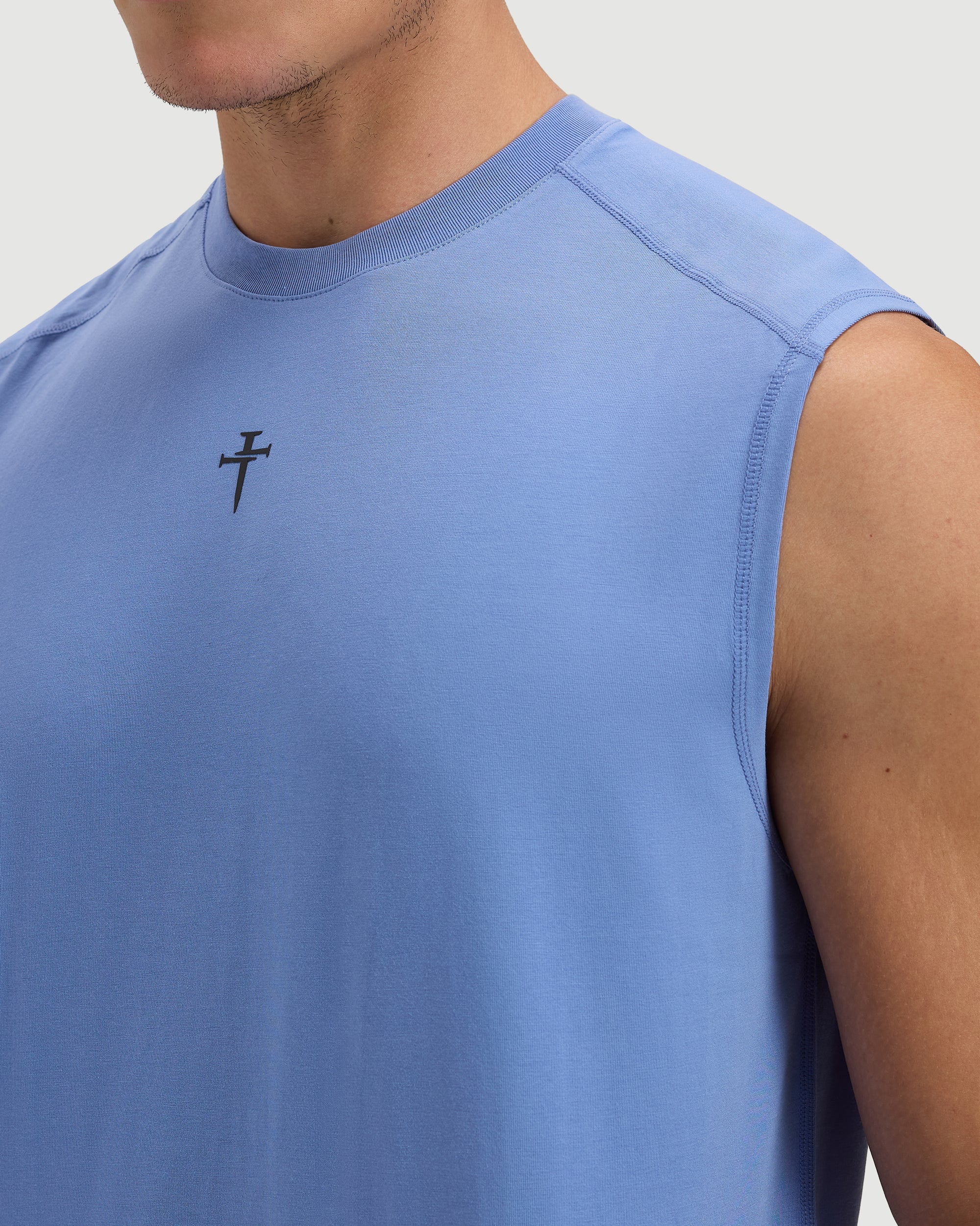 Core Hybrid Cutoff - Serene Blue