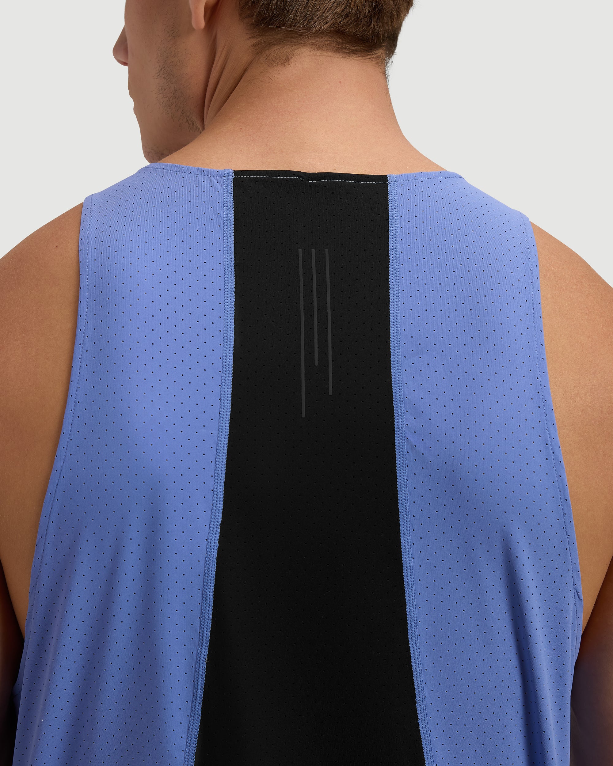 Laser Perforated Tank - Serene Blue