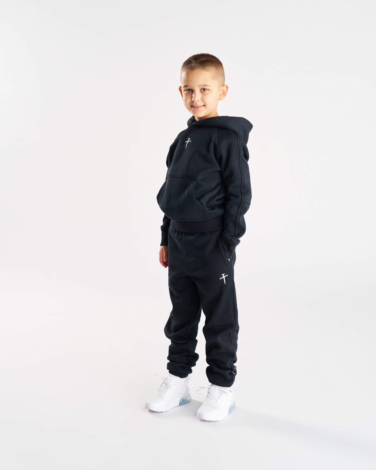 Youth Signature Fleece Sweatpants - Black
