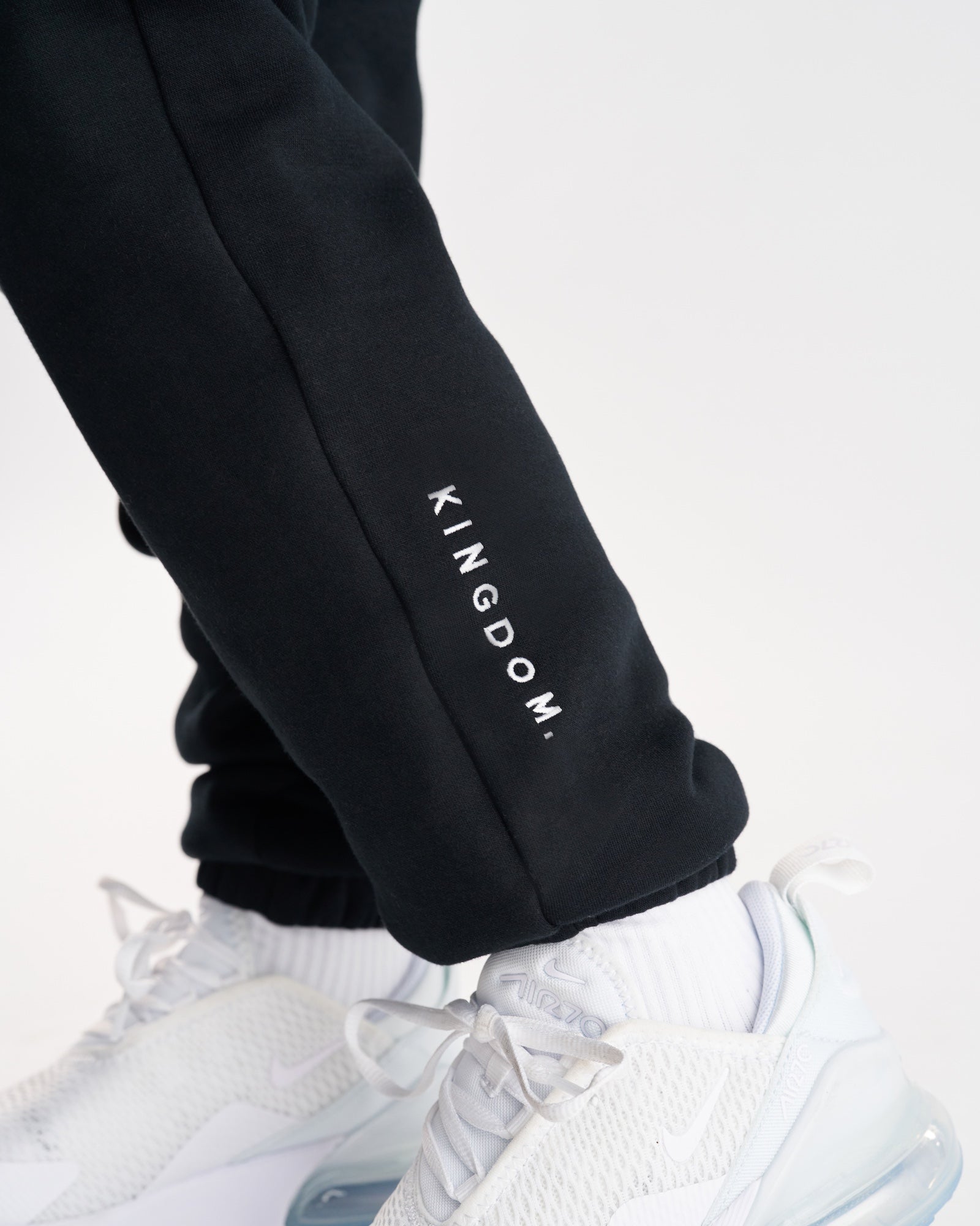 Youth Signature Fleece Sweatpants - Black