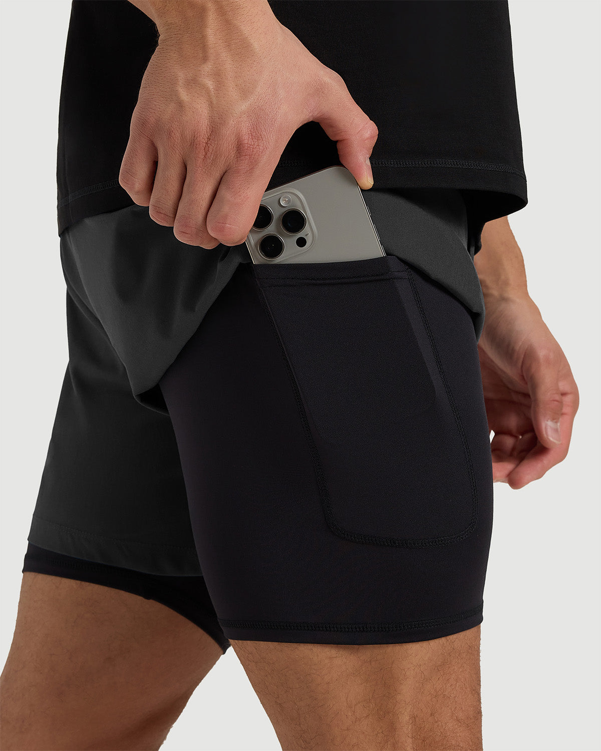 Coastal Liner 5" Short - Space Grey