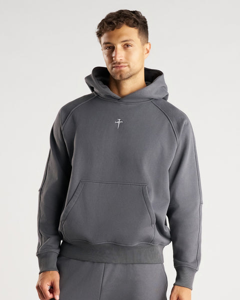 Signature Fleece Hoodie - Space Grey