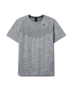 Seamless Tee - Grey Marl