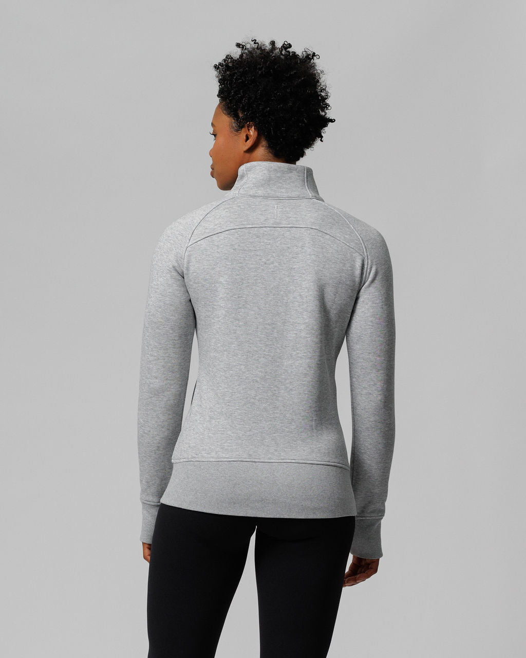 Nova Full Zip - Heather Grey