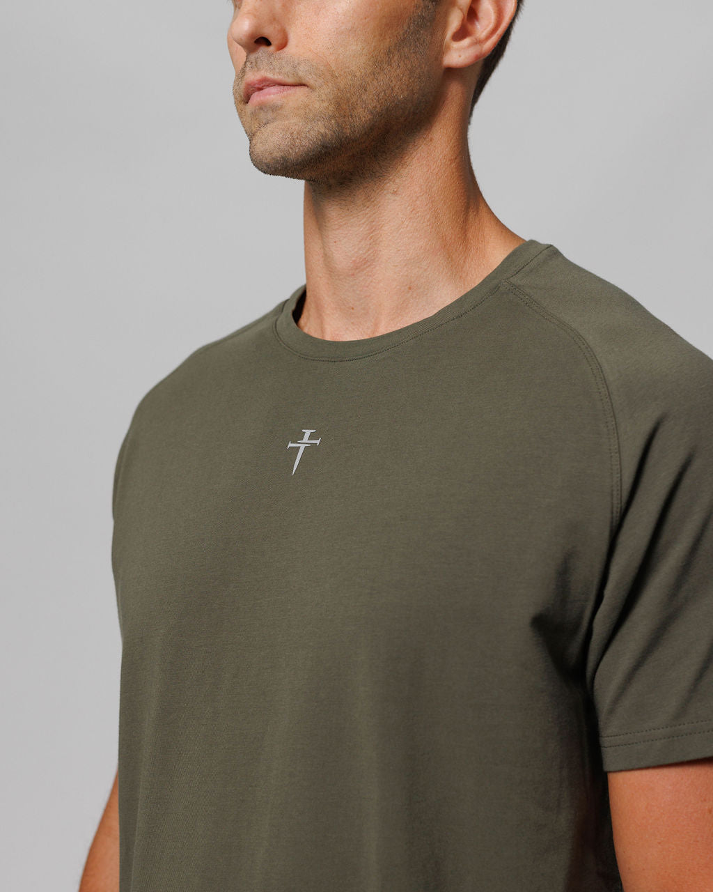 Pro-Tech Cotton Tee - Dark Pine