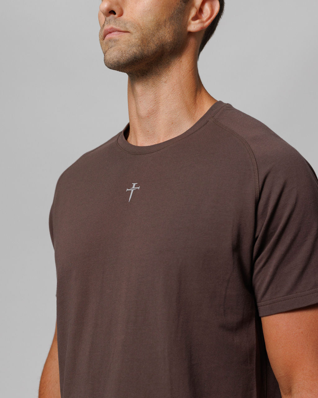 Pro-Tech Cotton Tee - Woodland Brown