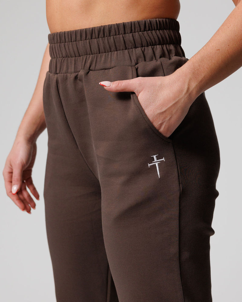 Women's Essential Jogger - Chocolate Brown
