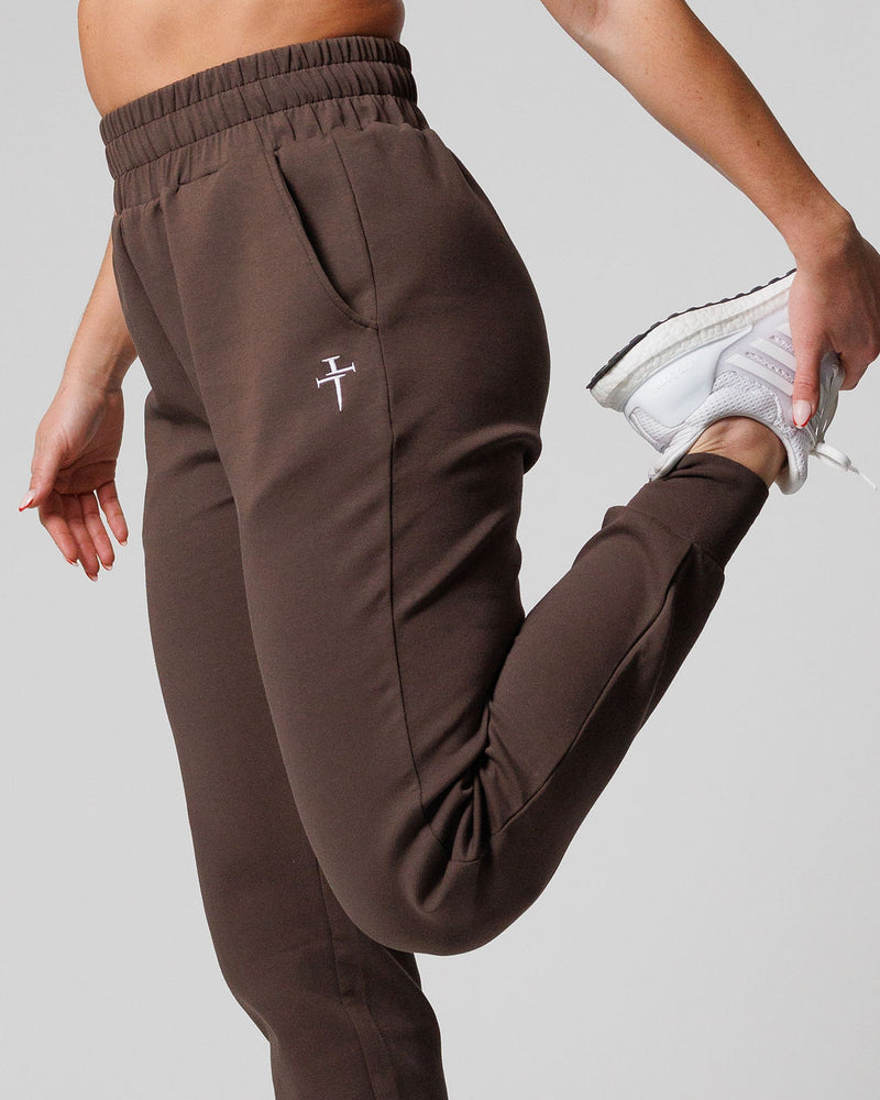 Women's Essential Jogger - Chocolate Brown