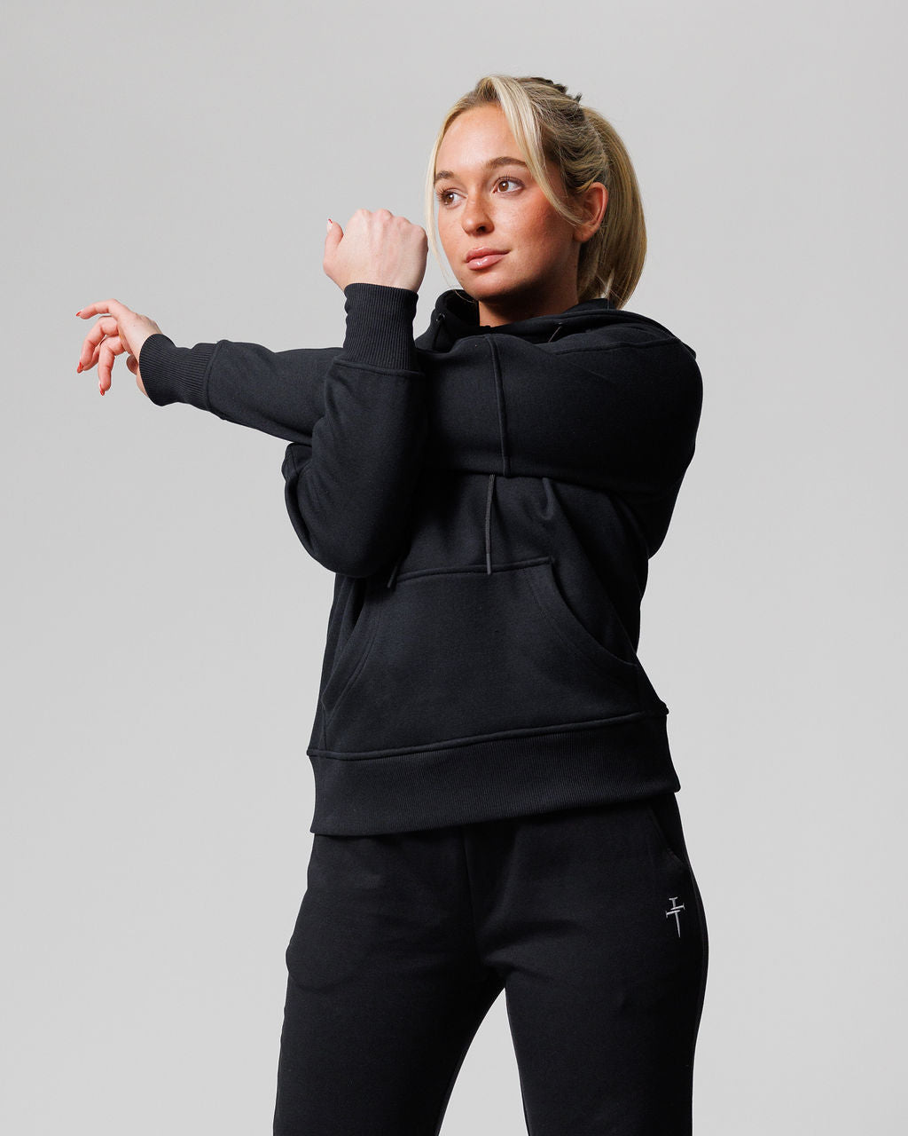 Women's Tech Fleece Hoodie - Black