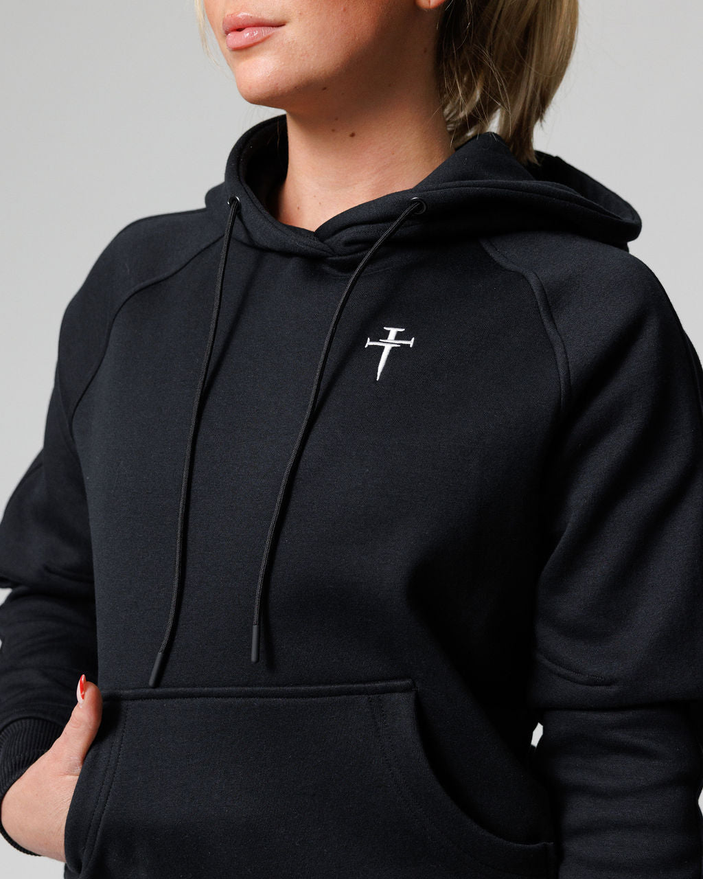 Women's Tech Fleece Hoodie - Black