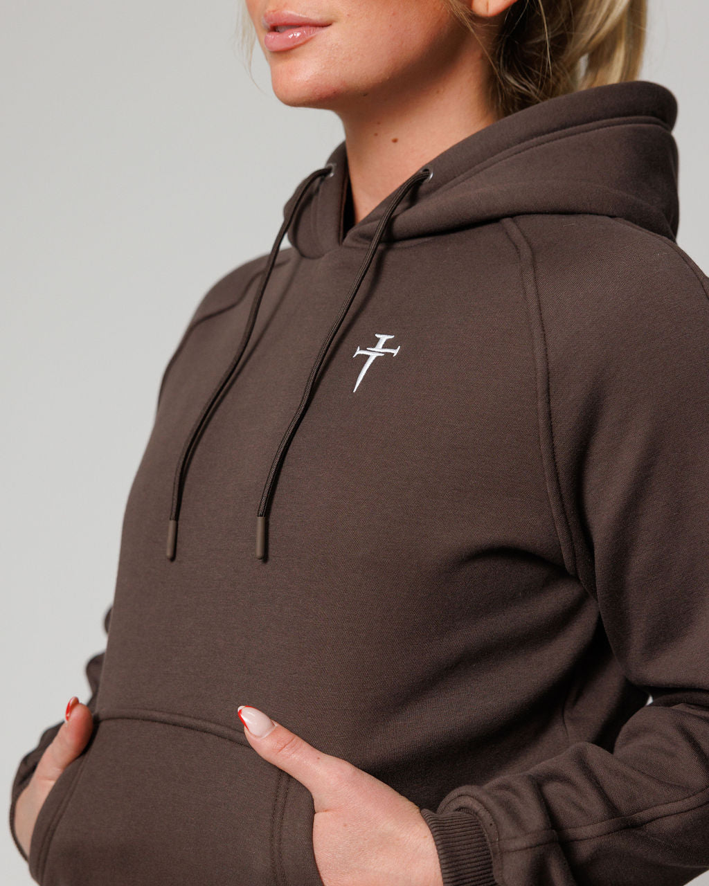 Women's Tech Fleece Hoodie - Woodland Brown