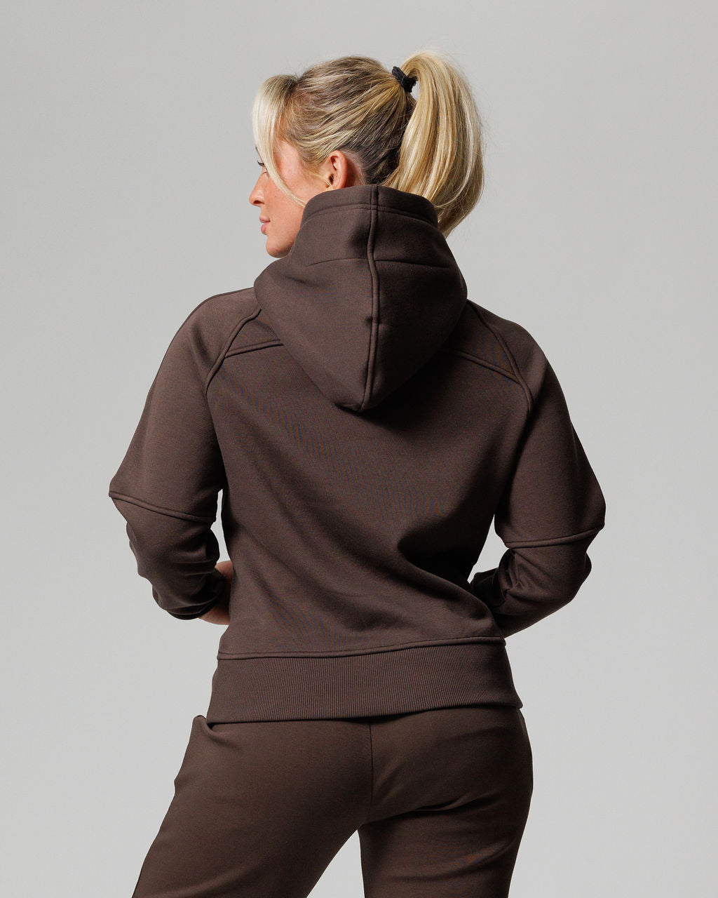 Women's Tech Fleece Hoodie - Woodland Brown