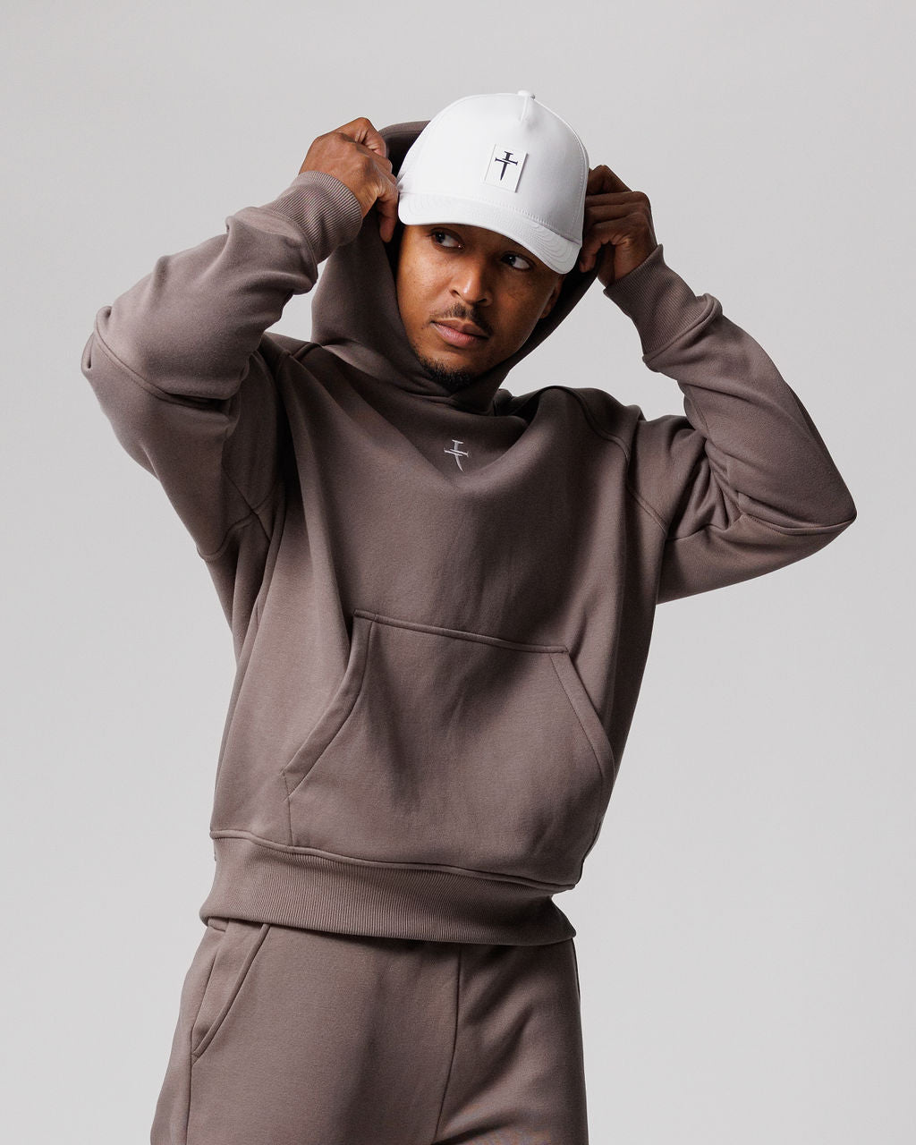 Tech Fleece Hoodie - Deep Taupe