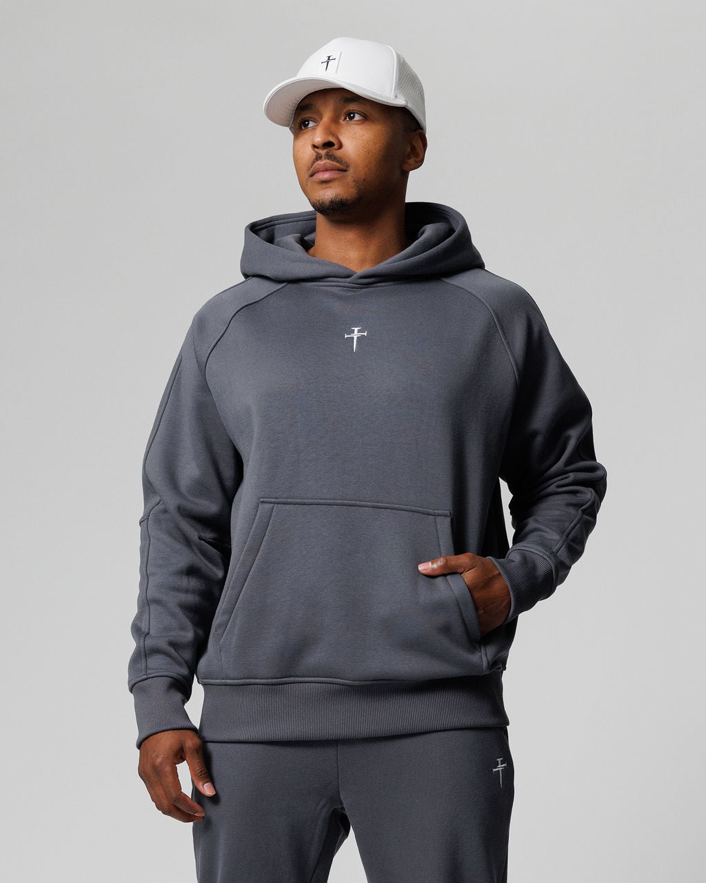 Tech Fleece Hoodie - Space Grey