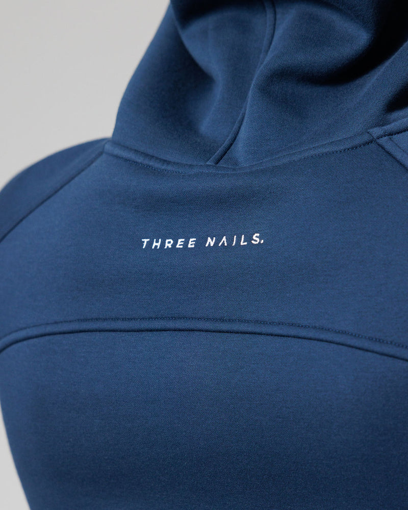 unisex tech fleece performance hoodie - navy