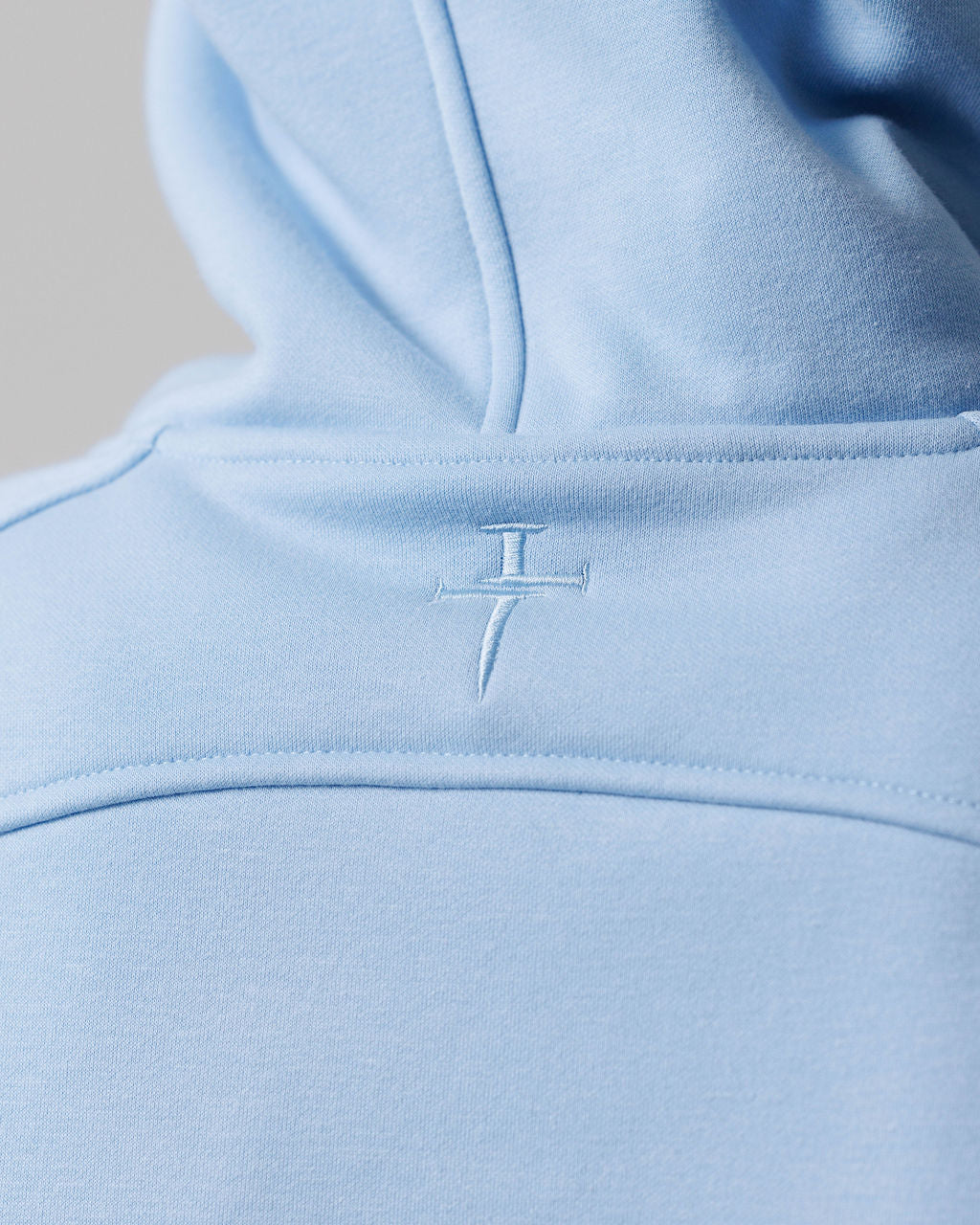 Nova Half Zip Hoodie - Sky Blue